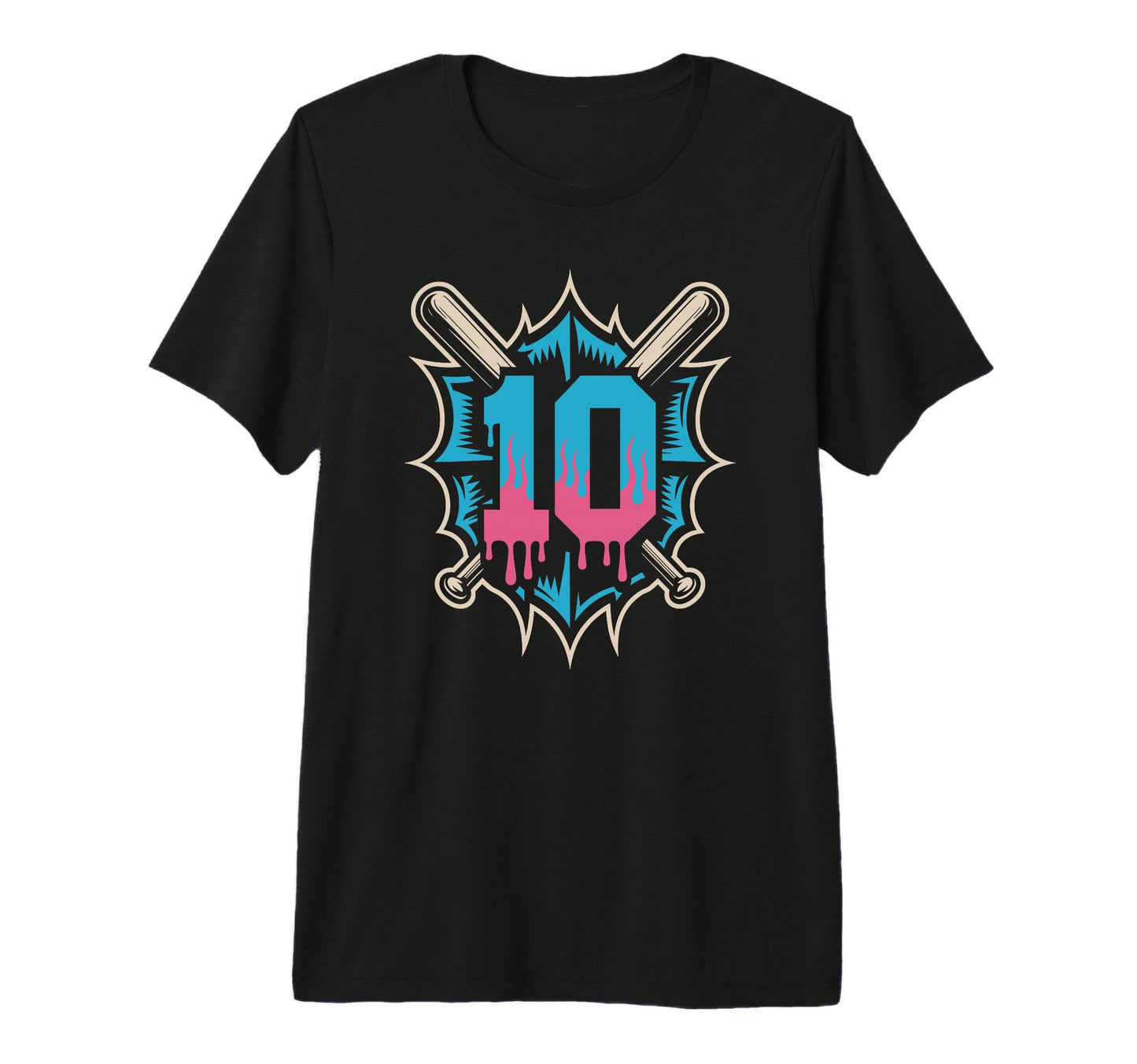 Baseball Birthday Party Home Run T-Shirt - Trendy Graphic for Adults - T-Shirt, Sweatshirt, Hoodie