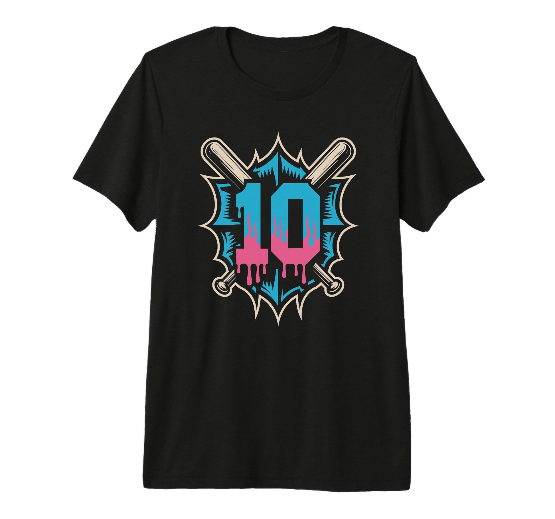 Baseball Birthday Party Home Run T-Shirt - Trendy Graphic for Adults - T-Shirt, Sweatshirt, Hoodie