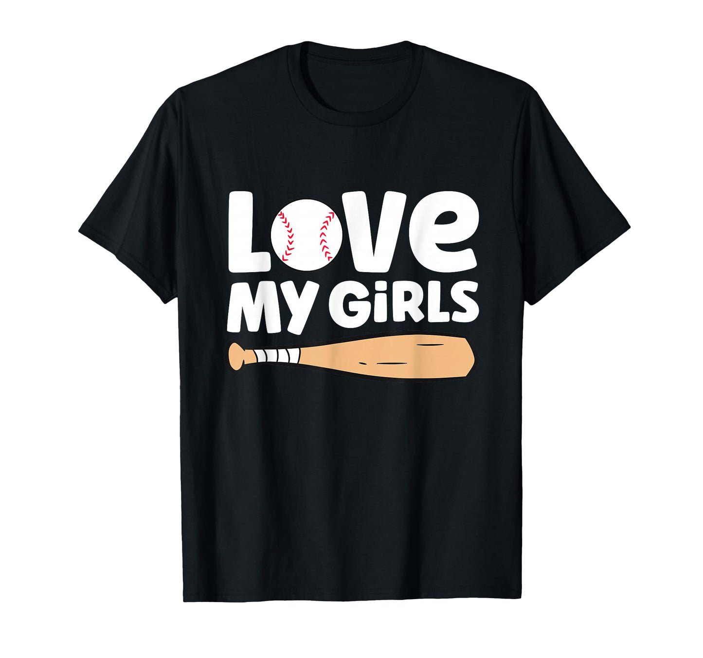 Baseball Love My Parents Baseball T-Shirt - Minimalist Print Men Women - T-Shirt, Sweatshirt, Hoodie