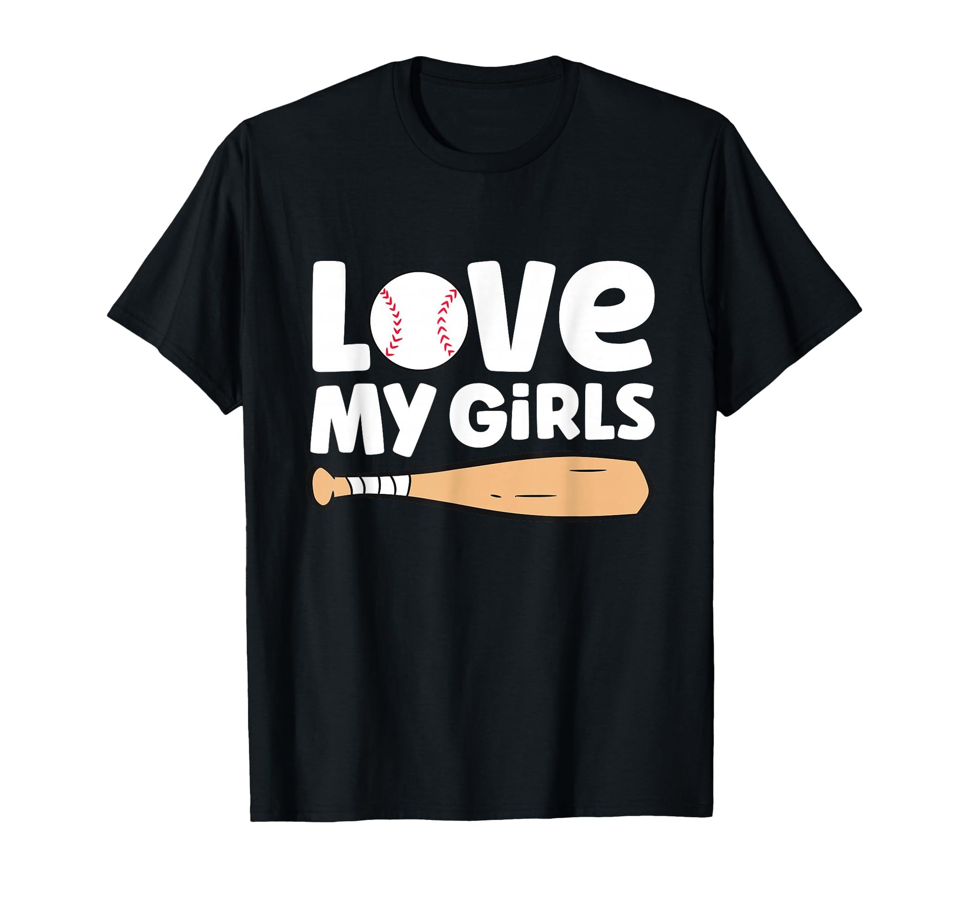 Baseball Love My Parents Baseball T-Shirt - Minimalist Print Men Women - T-Shirt, Sweatshirt, Hoodie