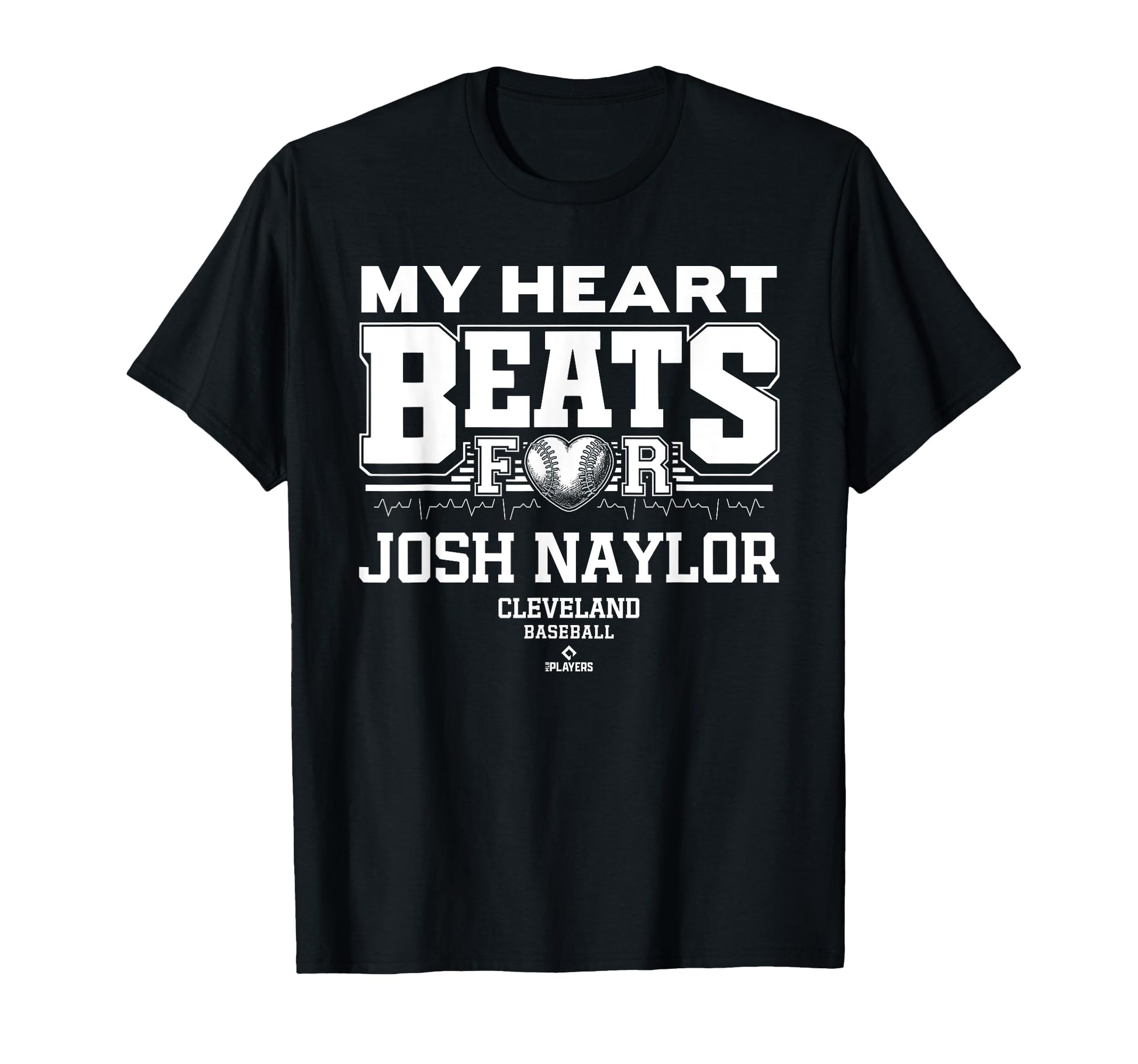 My Heart Beats Josh Naylor Cleveland T-Shirt - Unique Graphic Unisex - T-Shirt, Sweatshirt, Hoodie