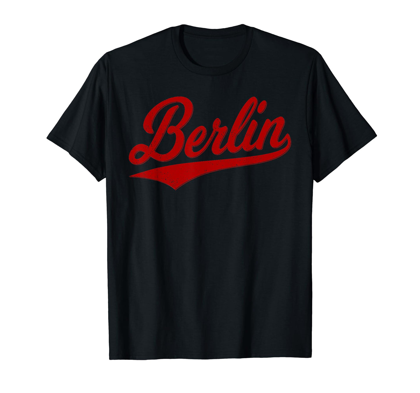 Berlin Germany Varsity Script Sports T-Shirt - Graphic Print Men Women - T-Shirt, Sweatshirt, Hoodie