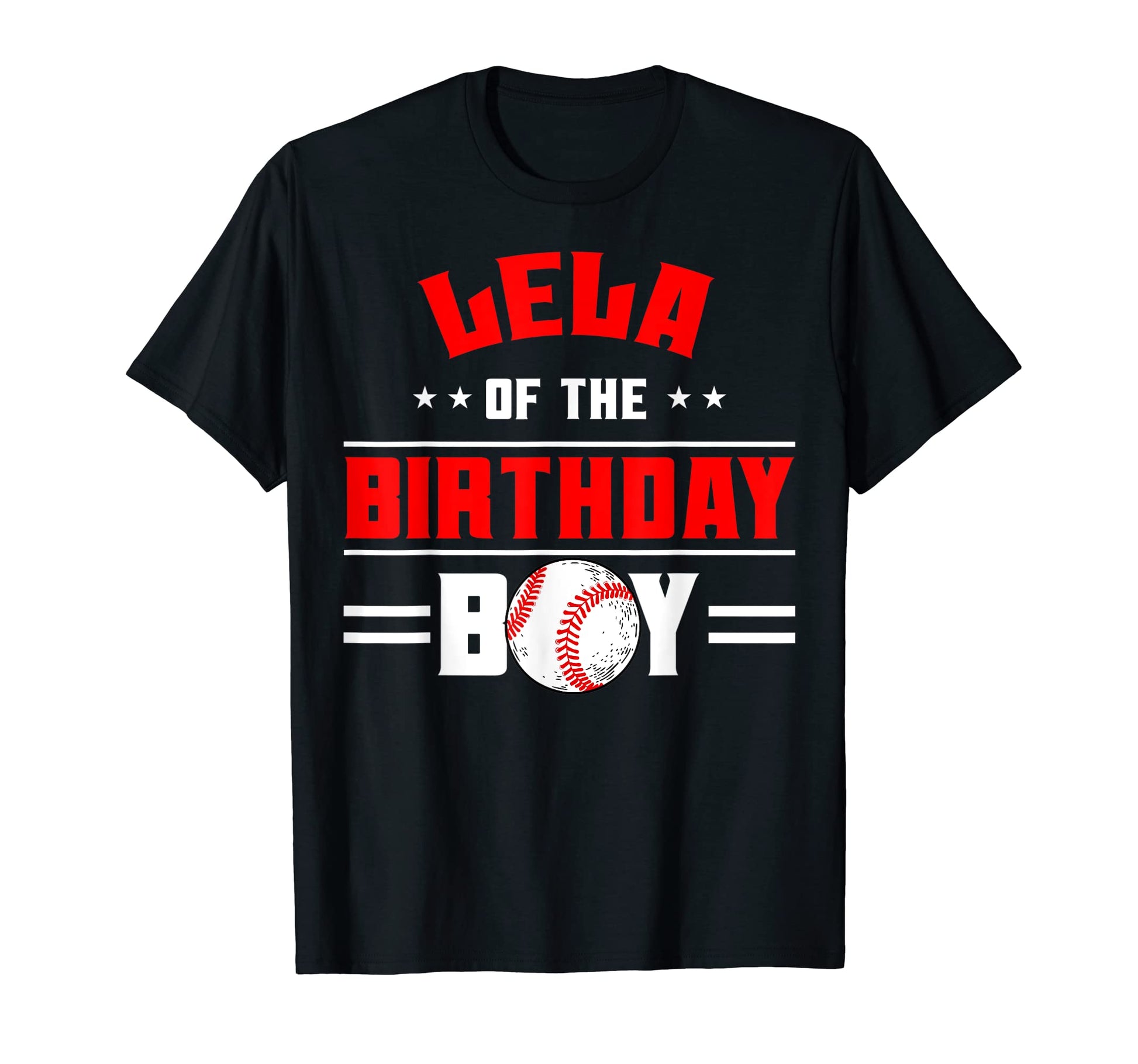 Lela Birthday Baseball Theme Family T-Shirt - Unique Graphic for Adults - T-Shirt, Sweatshirt, Hoodie
