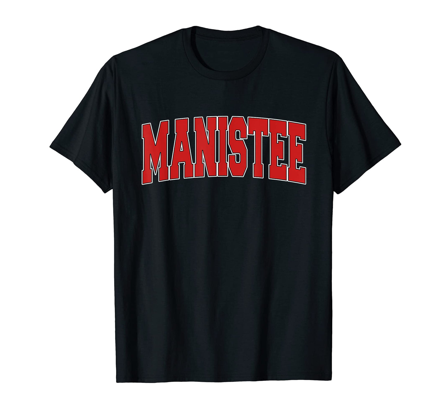 Manistee Mi Michigan Varsity Usa Sports T-Shirt - Unique Graphic for Adults - T-Shirt, Sweatshirt, Hoodie