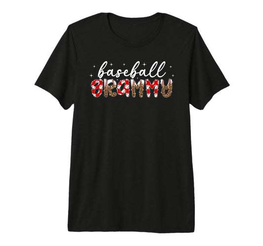 Baseball Grammy Leopard Grammy T-Shirt - Streetwear Style for Adults - T-Shirt, Sweatshirt, Hoodie