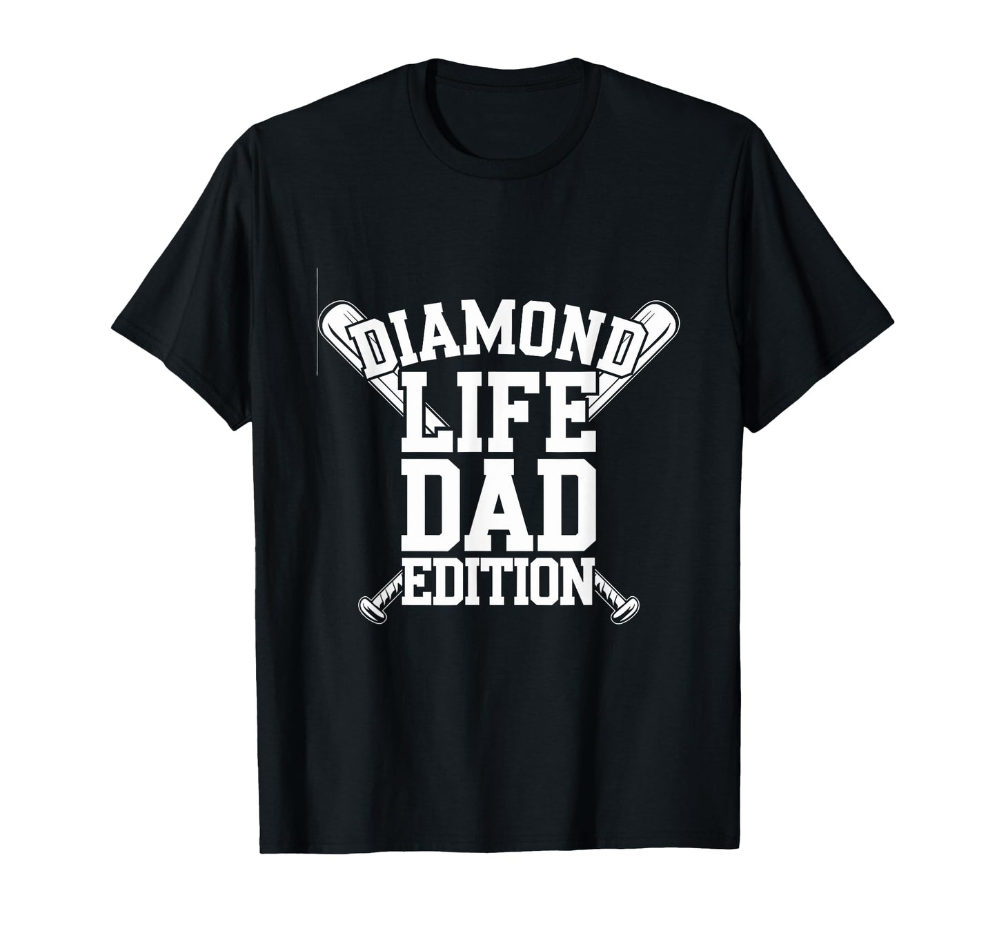 Father Baseball Dad Baseball Lovers T-Shirt - Minimalist Print for Adults - T-Shirt, Sweatshirt, Hoodie