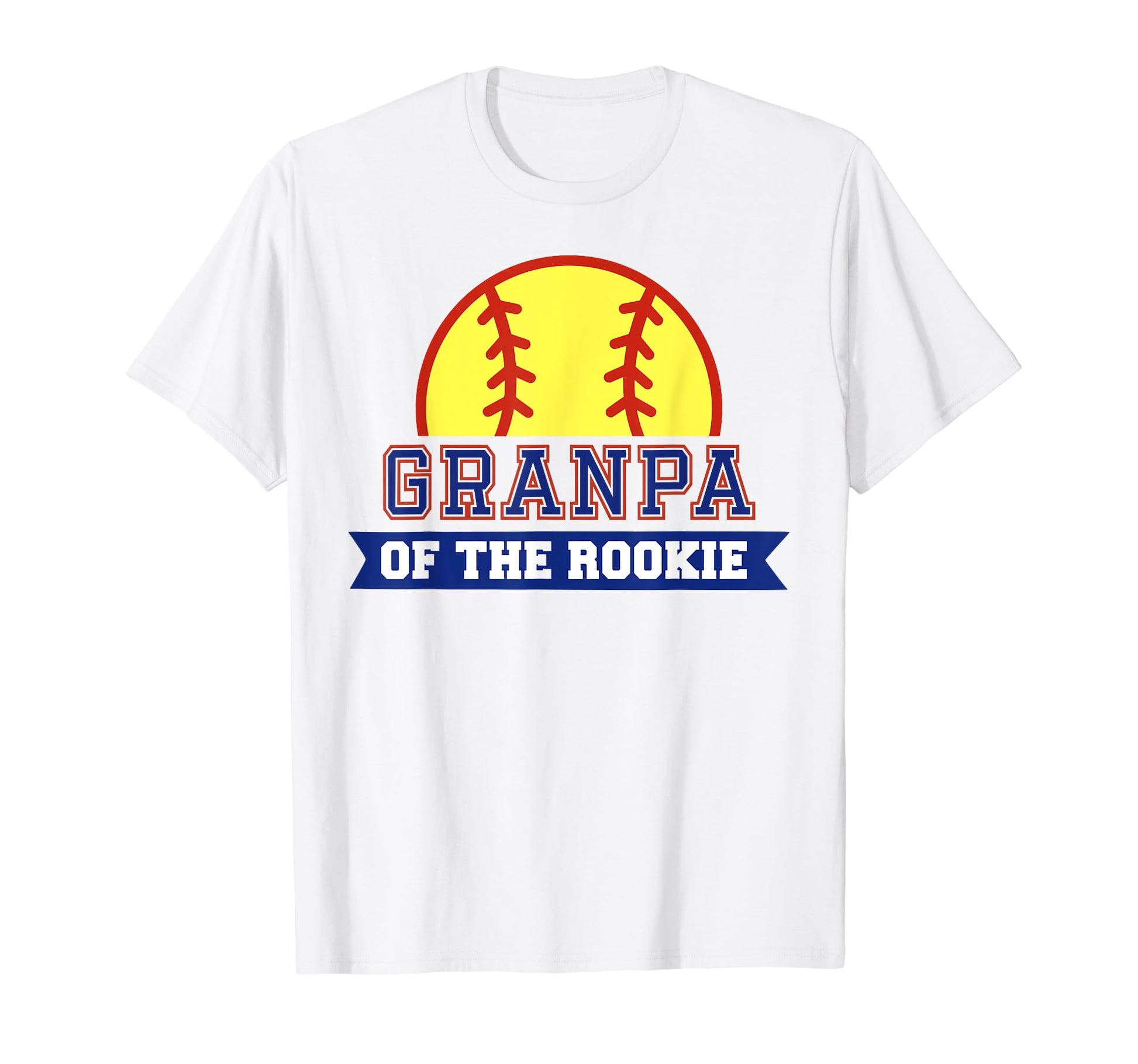 Granpa Rookie 1St Birthday Softball T-Shirt - Fun Novelty Design Unisex - T-Shirt, Sweatshirt, Hoodie