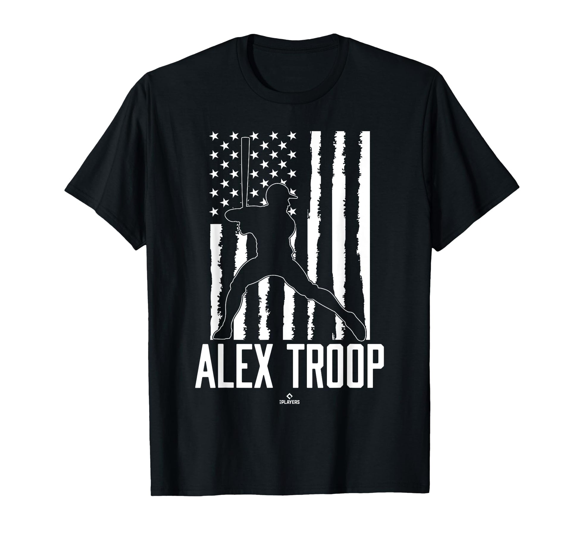 Distressed Flag Swing Alex Troop T-Shirt - Custom Art Print Men Women - T-Shirt, Sweatshirt, Hoodie