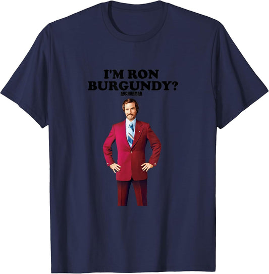 Anchorman: The Legend of Ron Burgundy - Adult & Kids T-Shirts, Sweatshirts & Hoodies apparel design preview 1