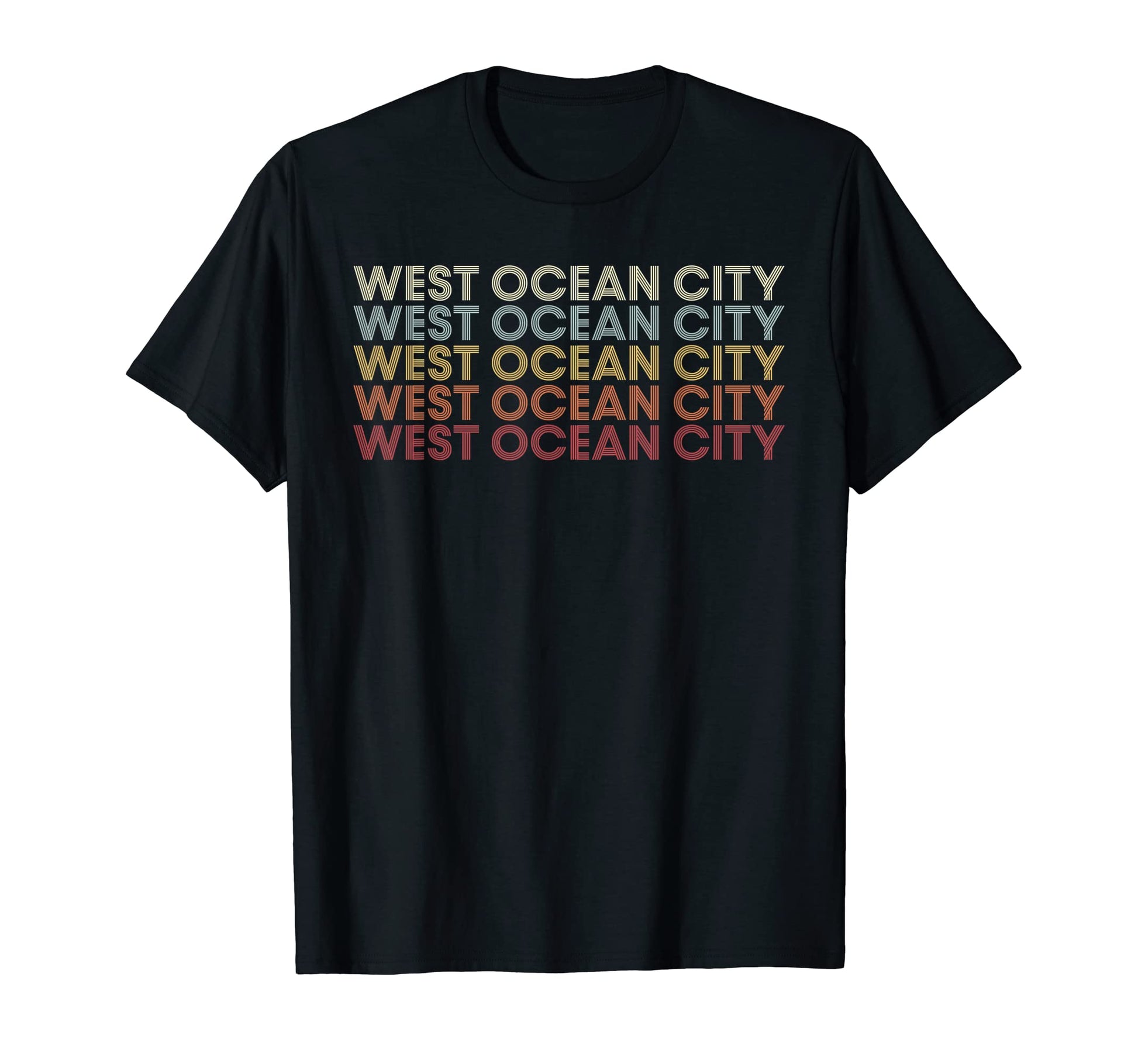 West Ocean City Maryland West Ocean T-Shirt - Custom Art Print Men Women - T-Shirt, Sweatshirt, Hoodie