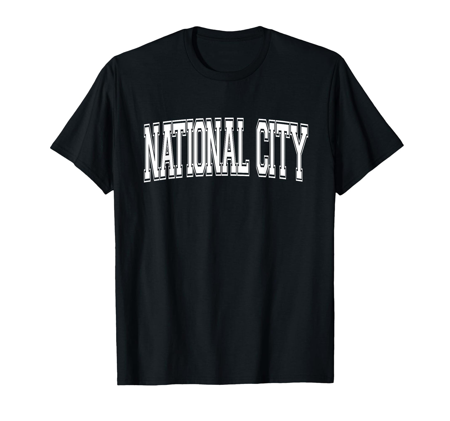 National City Ca California Usa Sports T-Shirt - Fun Novelty Design Unisex - T-Shirt, Sweatshirt, Hoodie