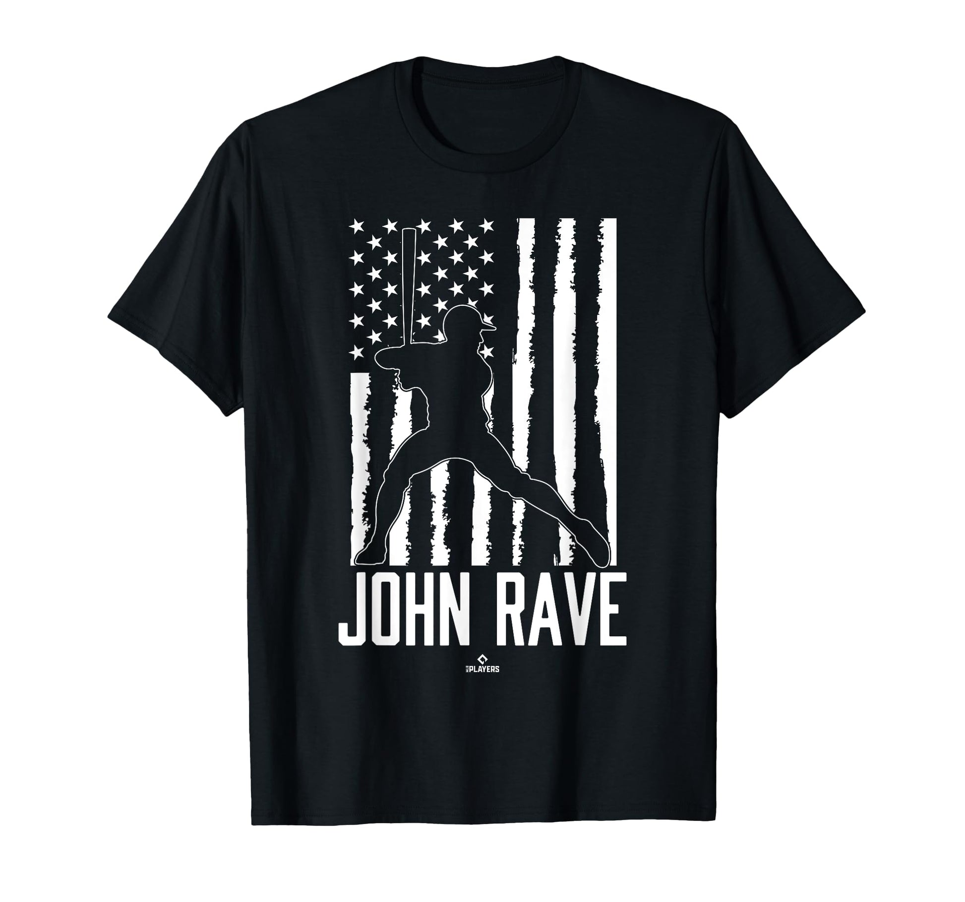 Distressed Flag Swing John Rave T-Shirt - Novelty Apparel for Adults - T-Shirt, Sweatshirt, Hoodie