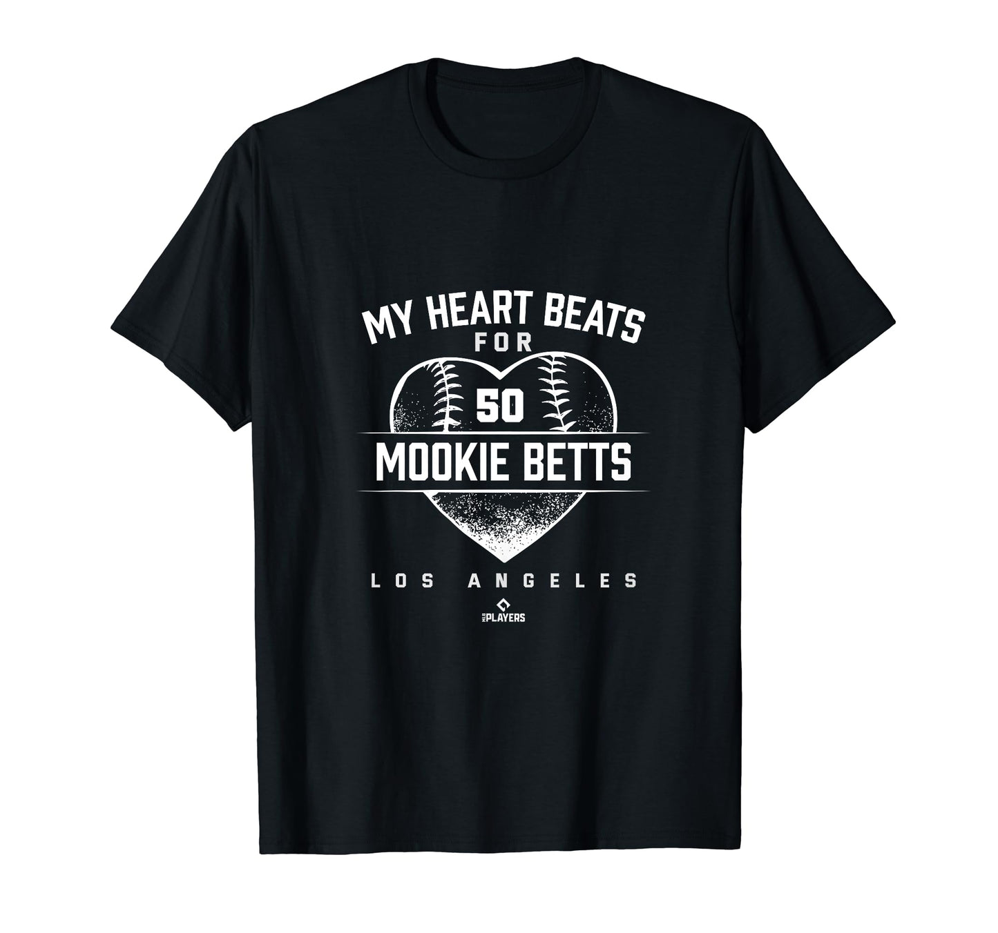 My Heart Beats Mookie Betts Los T-Shirt - Casual Everyday Wear for Adults - T-Shirt, Sweatshirt, Hoodie