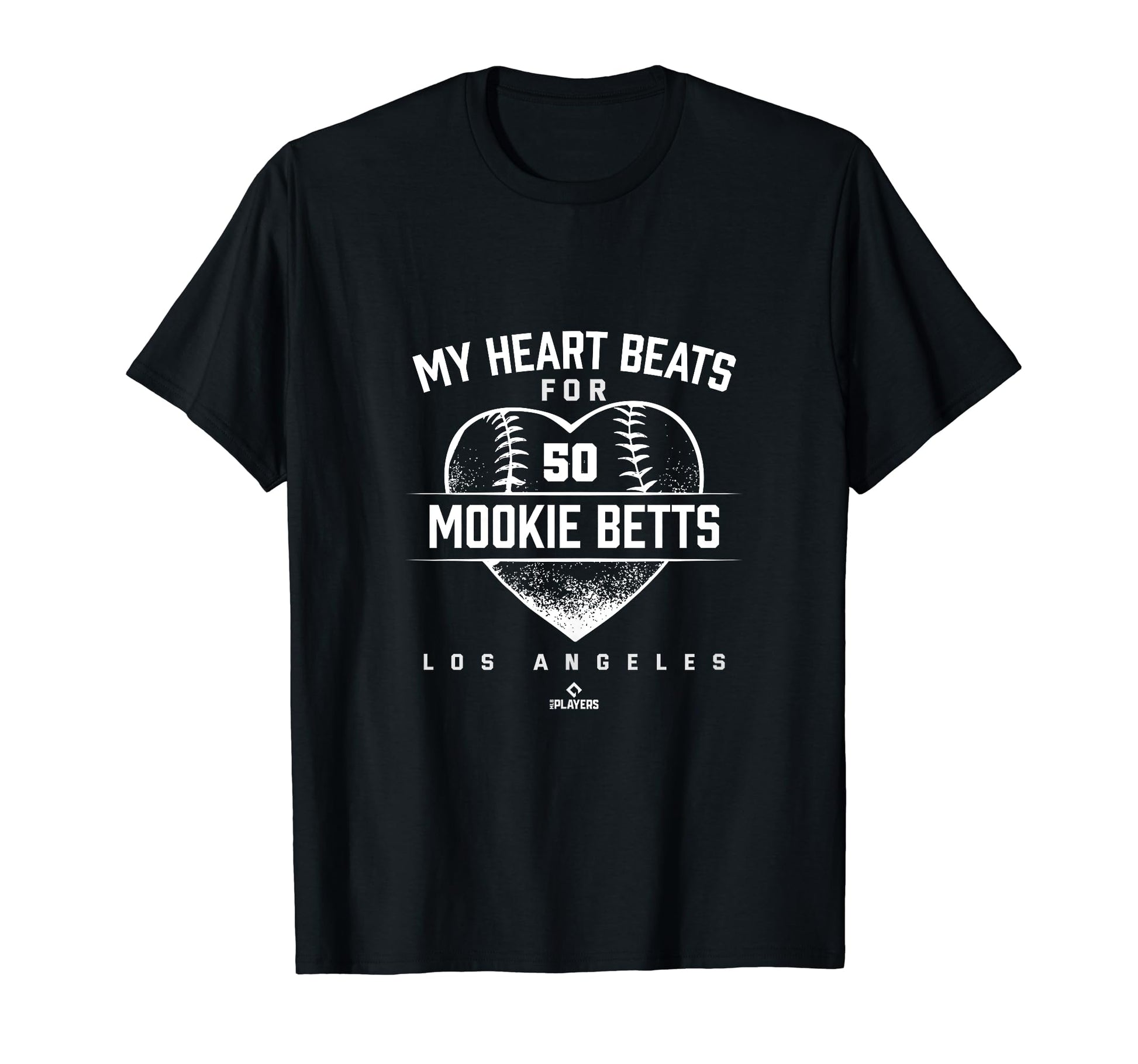 My Heart Beats Mookie Betts Los T-Shirt - Casual Everyday Wear for Adults - T-Shirt, Sweatshirt, Hoodie