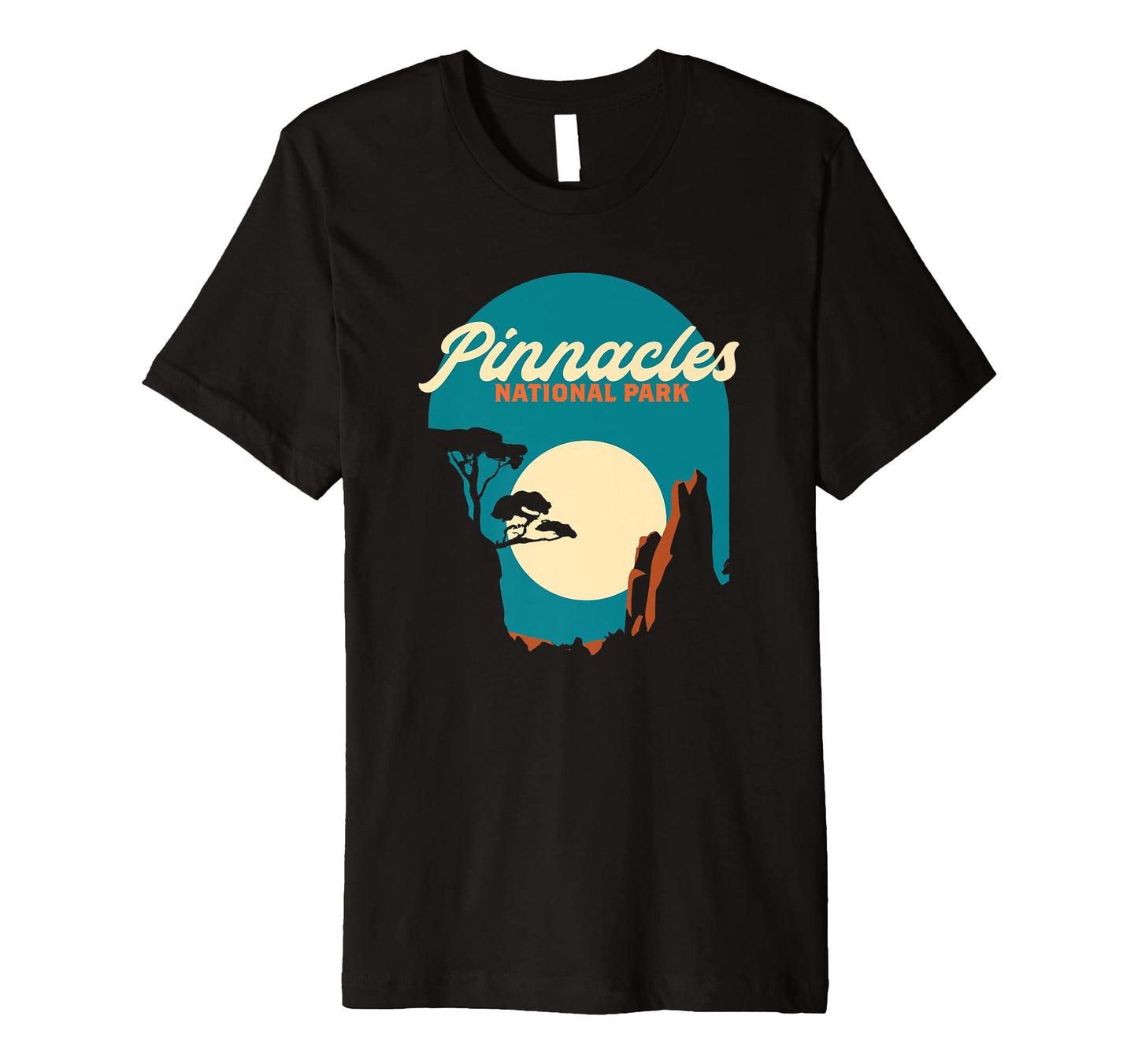 Pinnacles National Park 80S Night T-Shirt - Aesthetic Graphic for Adults - T-Shirt, Sweatshirt, Hoodie