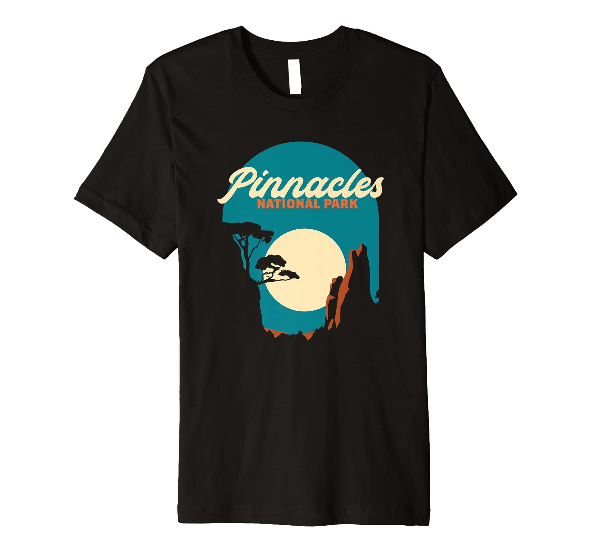 Pinnacles National Park 80S Night T-Shirt - Aesthetic Graphic for Adults - T-Shirt, Sweatshirt, Hoodie