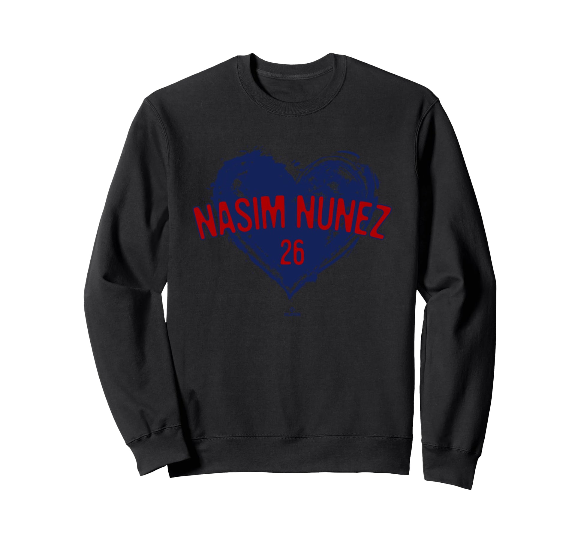 Distressed Heart Nasim Nu Ez Sweatshirt - Minimalist Print Men Women - T-Shirt, Sweatshirt, Hoodie