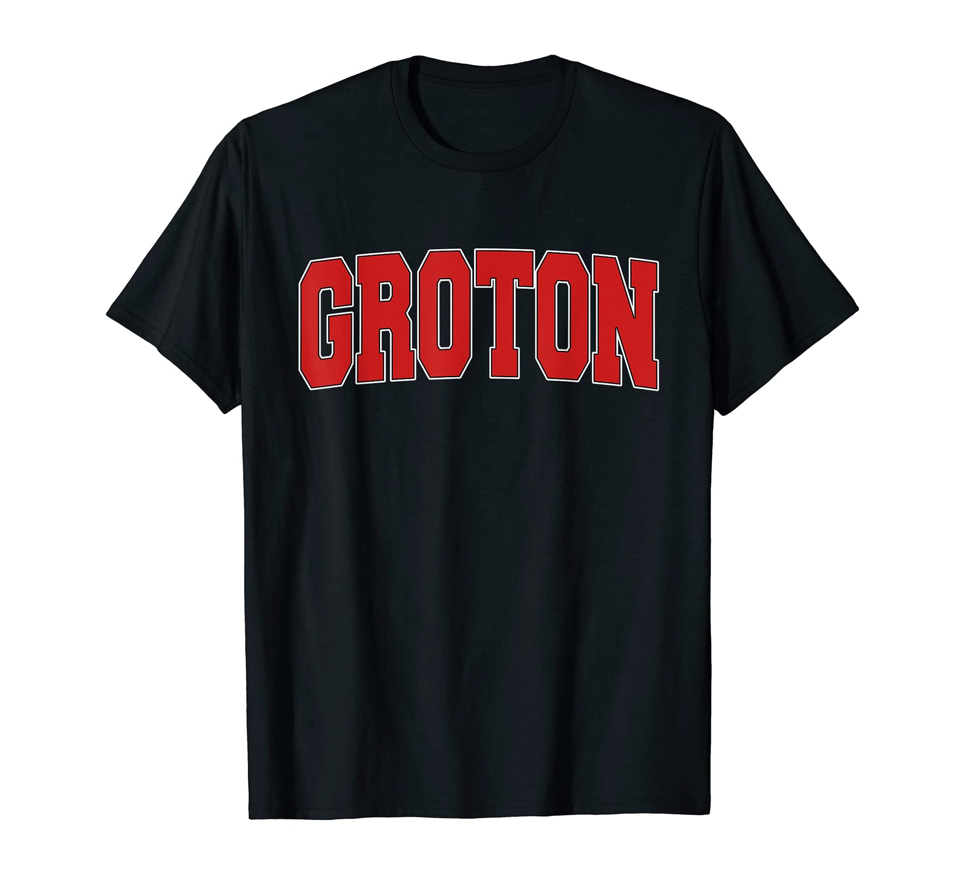 Groton Ct Connecticut Varsity Usa T-Shirt - Custom Art Print Men Women - T-Shirt, Sweatshirt, Hoodie