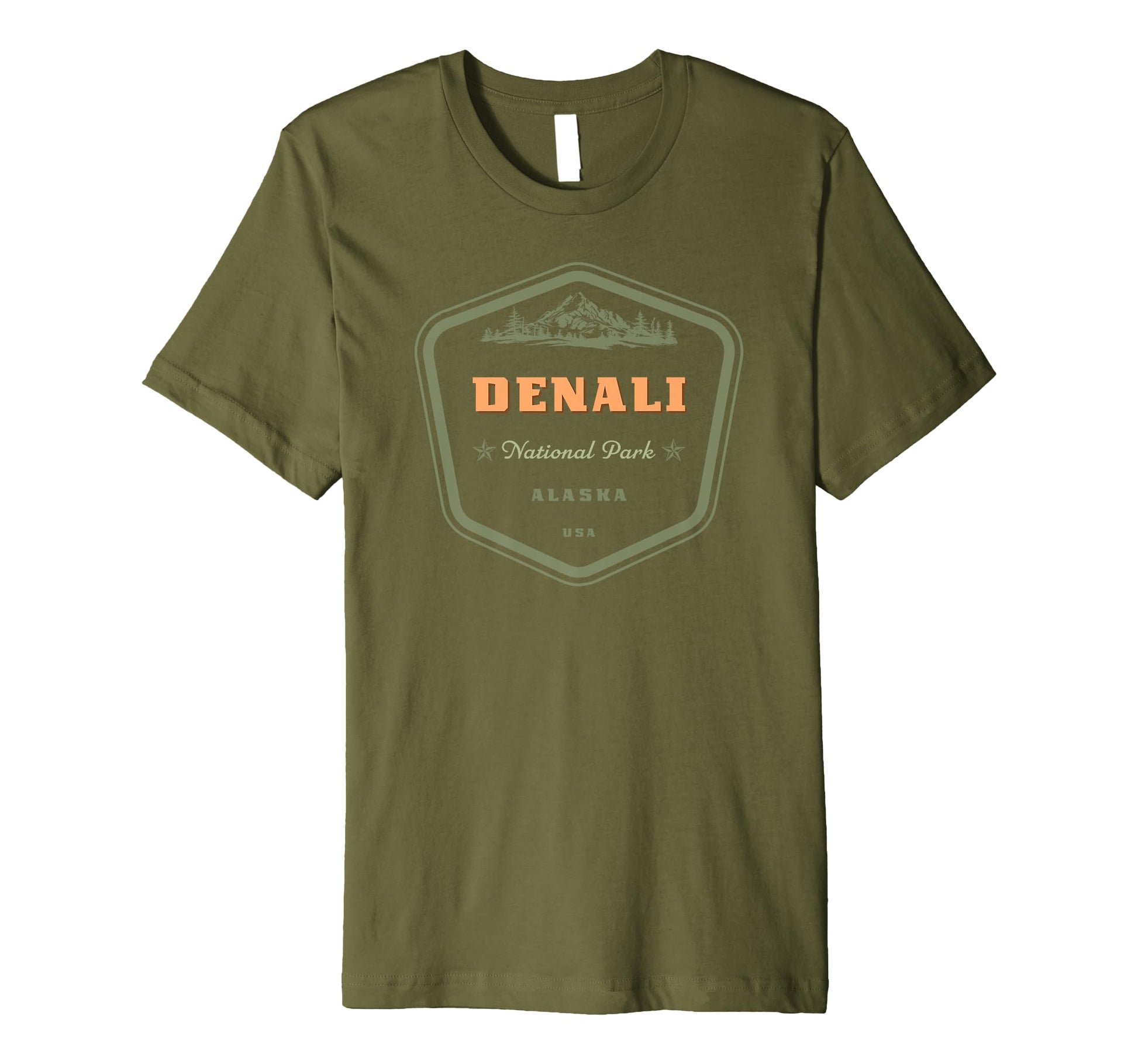 Denali National Park Alaska T-Shirt - Minimalist Print Unisex - T-Shirt, Sweatshirt, Hoodie