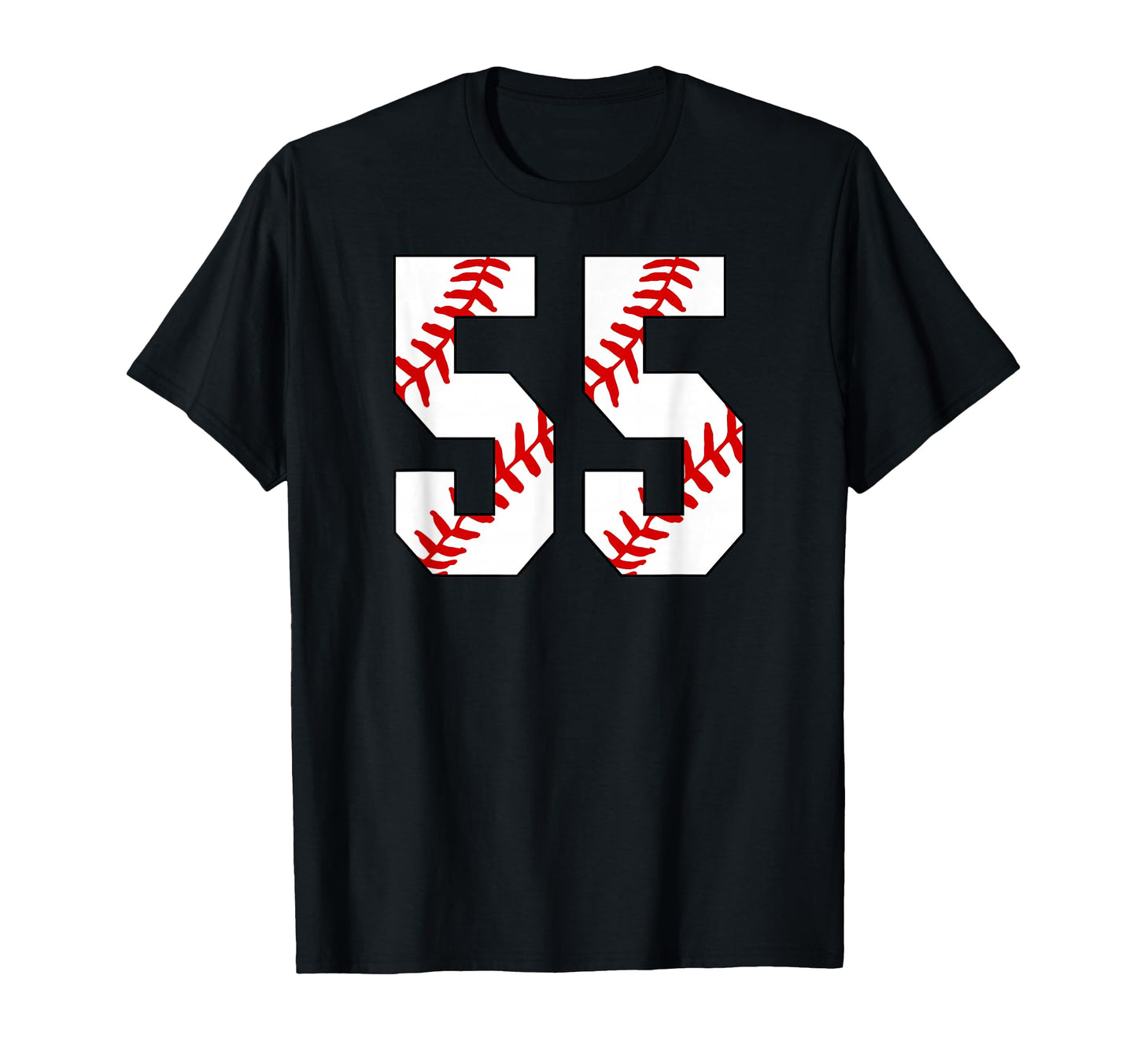 Baseball Mom 55 Jersey Baseball T-Shirt - Trendy Graphic for Adults - T-Shirt, Sweatshirt, Hoodie