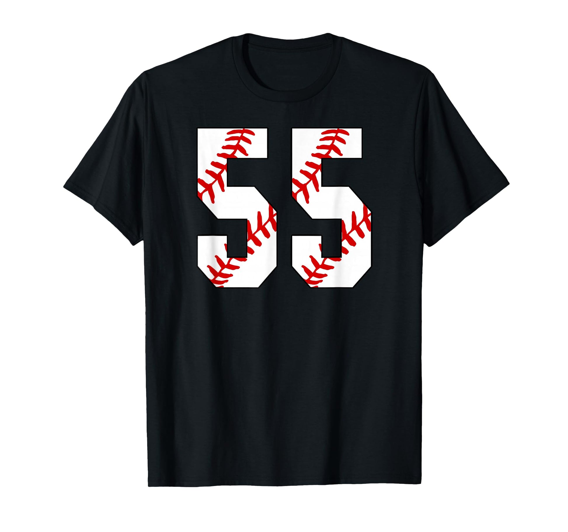 Baseball Mom 55 Jersey Baseball T-Shirt - Trendy Graphic for Adults - T-Shirt, Sweatshirt, Hoodie