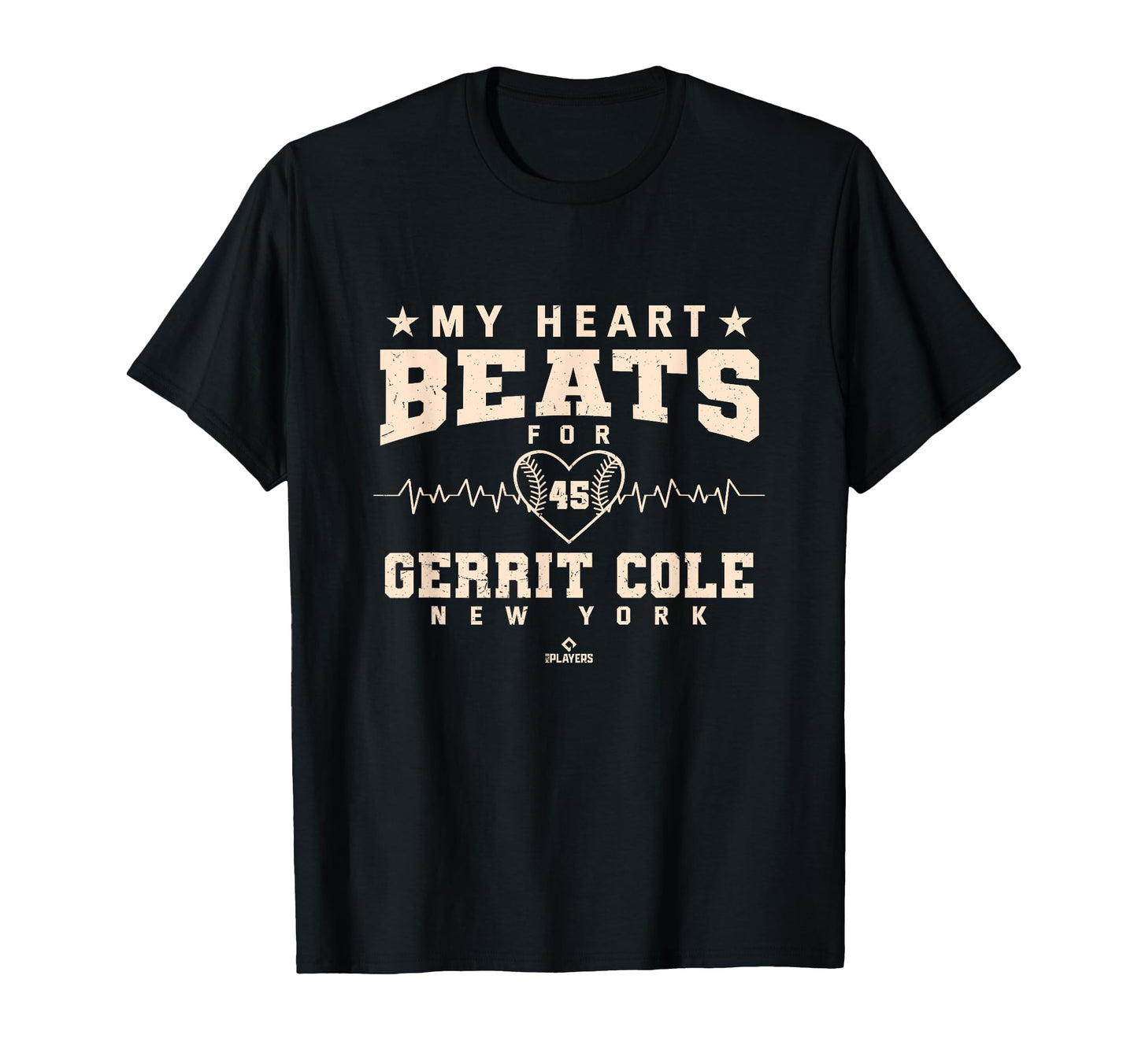 My Heart Beats Gerrit Cole Baseball T-Shirt - Custom Art Print for Adults - T-Shirt, Sweatshirt, Hoodie