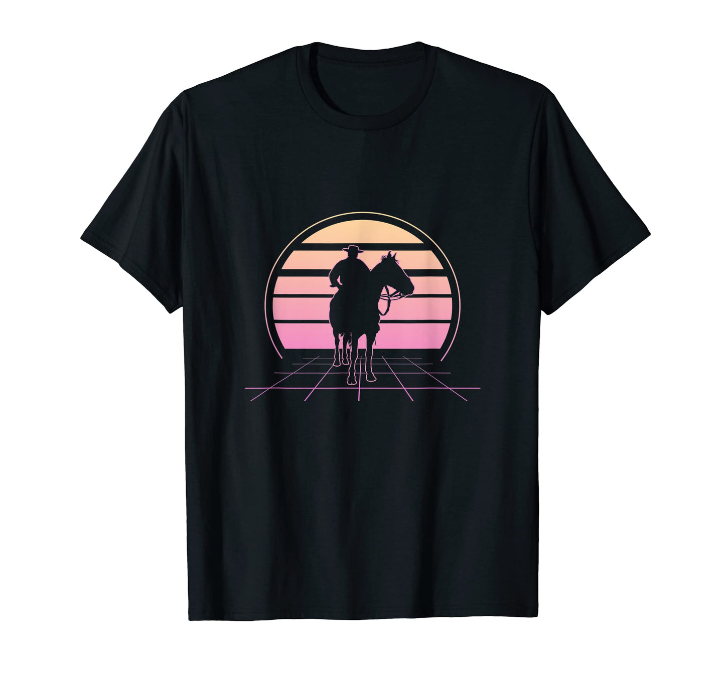 Cowboy Cowgirl Rodeo Horseback T-Shirt - Casual Everyday Wear Unisex - T-Shirt, Sweatshirt, Hoodie