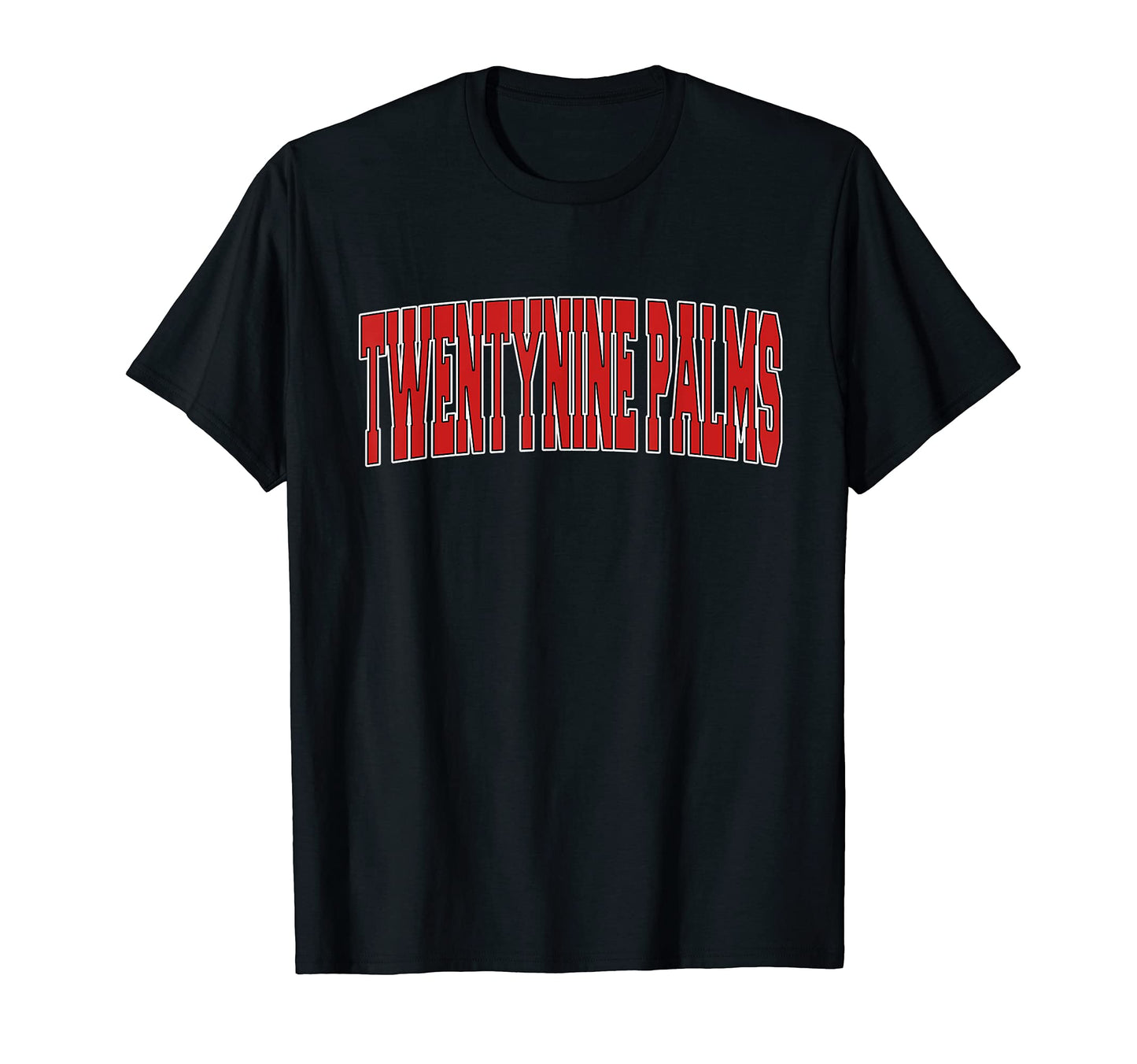 Twentynine Palms Ca California Varsity T-Shirt - Custom Art Print Unisex - T-Shirt, Sweatshirt, Hoodie