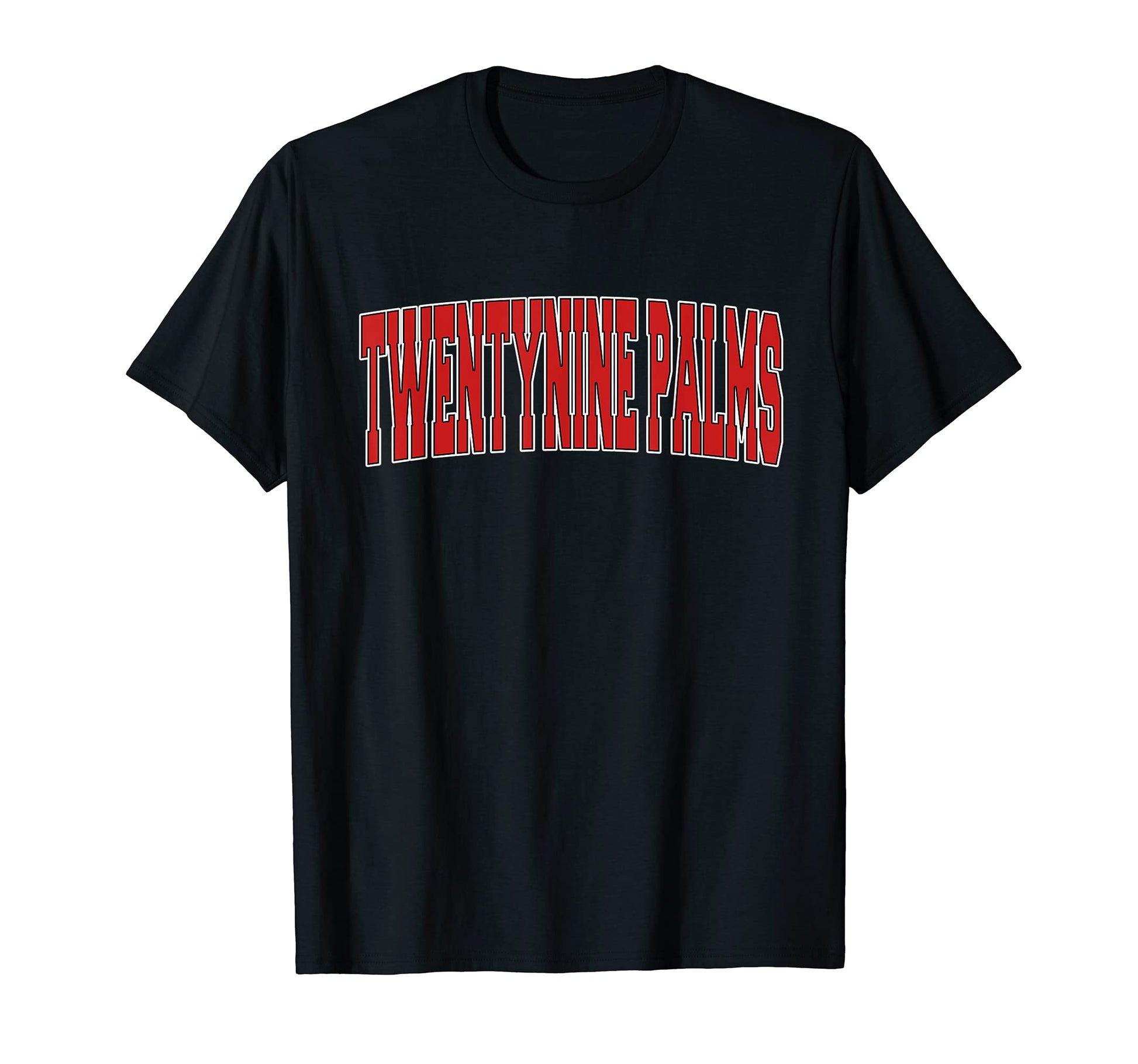 Twentynine Palms Ca California Varsity T-Shirt - Custom Art Print Unisex - T-Shirt, Sweatshirt, Hoodie