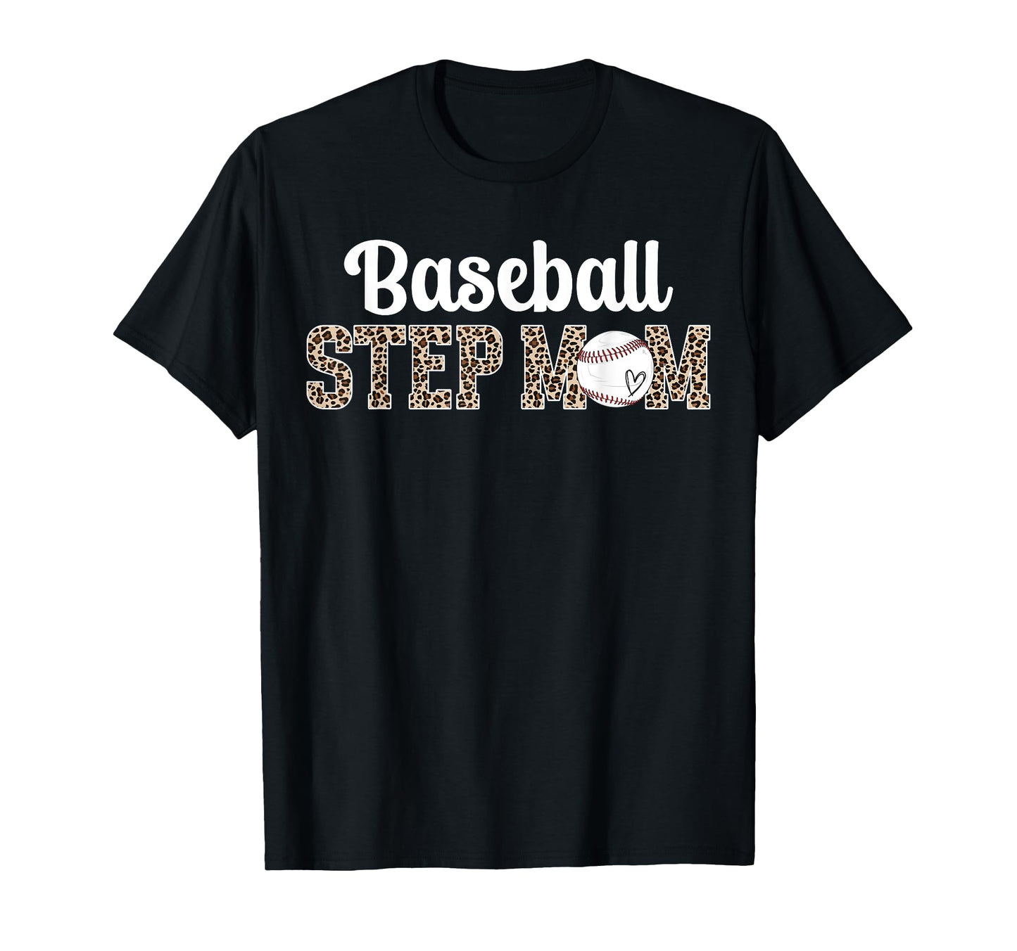 Baseball Step Mom Baseball Player T-Shirt - Custom Art Print Unisex - T-Shirt, Sweatshirt, Hoodie