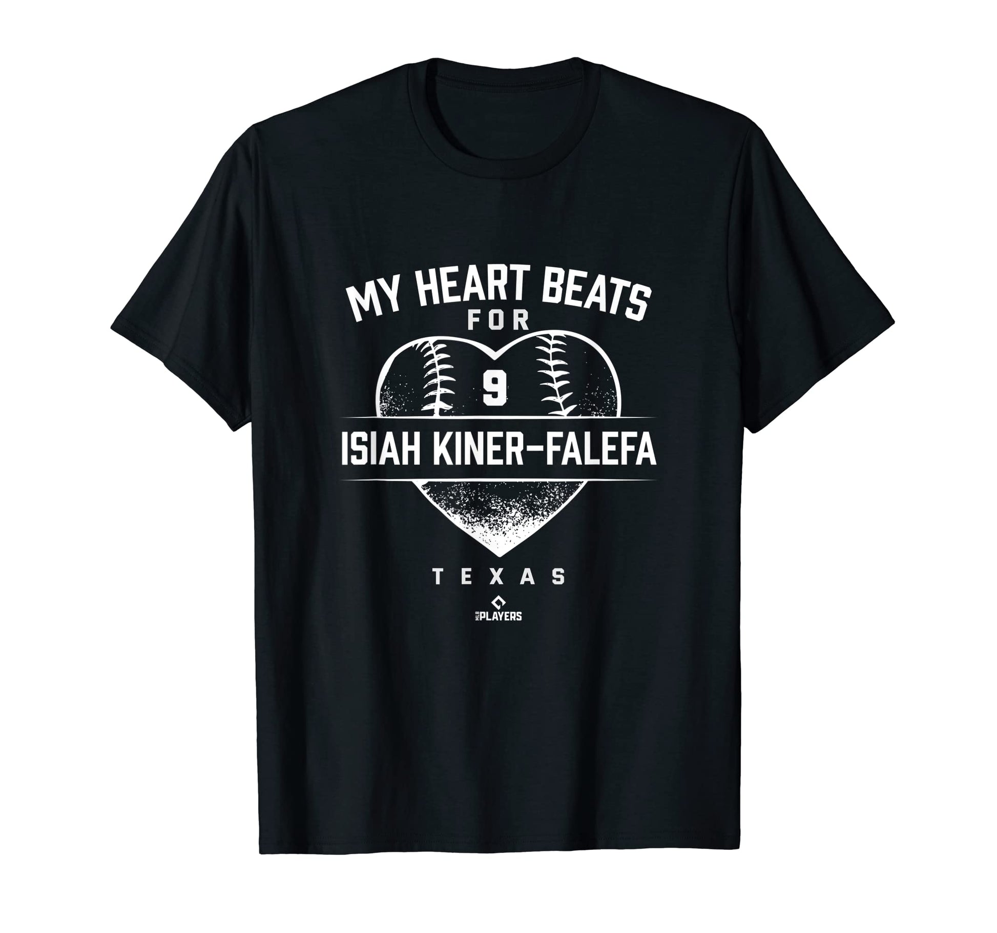 My Heart Beats Isiah Kiner Falefa Texas T-Shirt - Trendy Graphic Unisex - T-Shirt, Sweatshirt, Hoodie