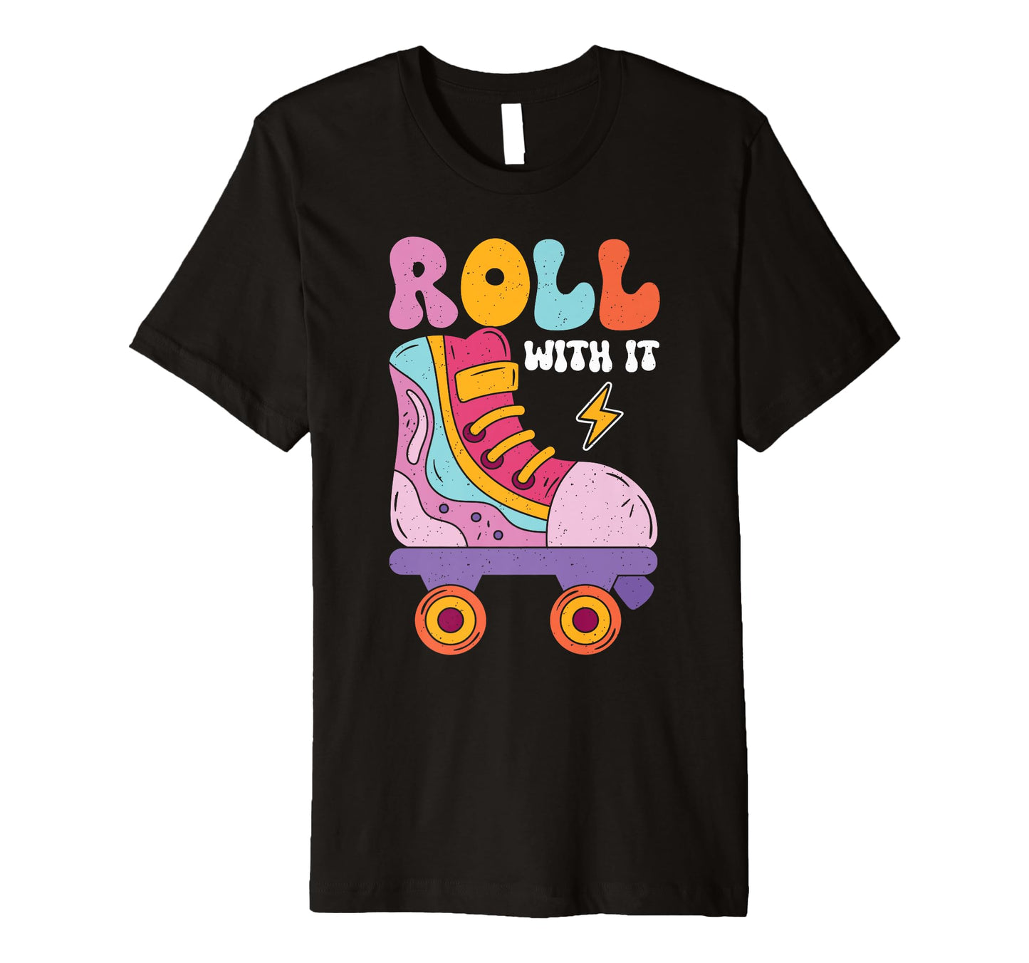 Roller Skating Roller Skate T-Shirt - Trendy Graphic for Adults - T-Shirt, Sweatshirt, Hoodie