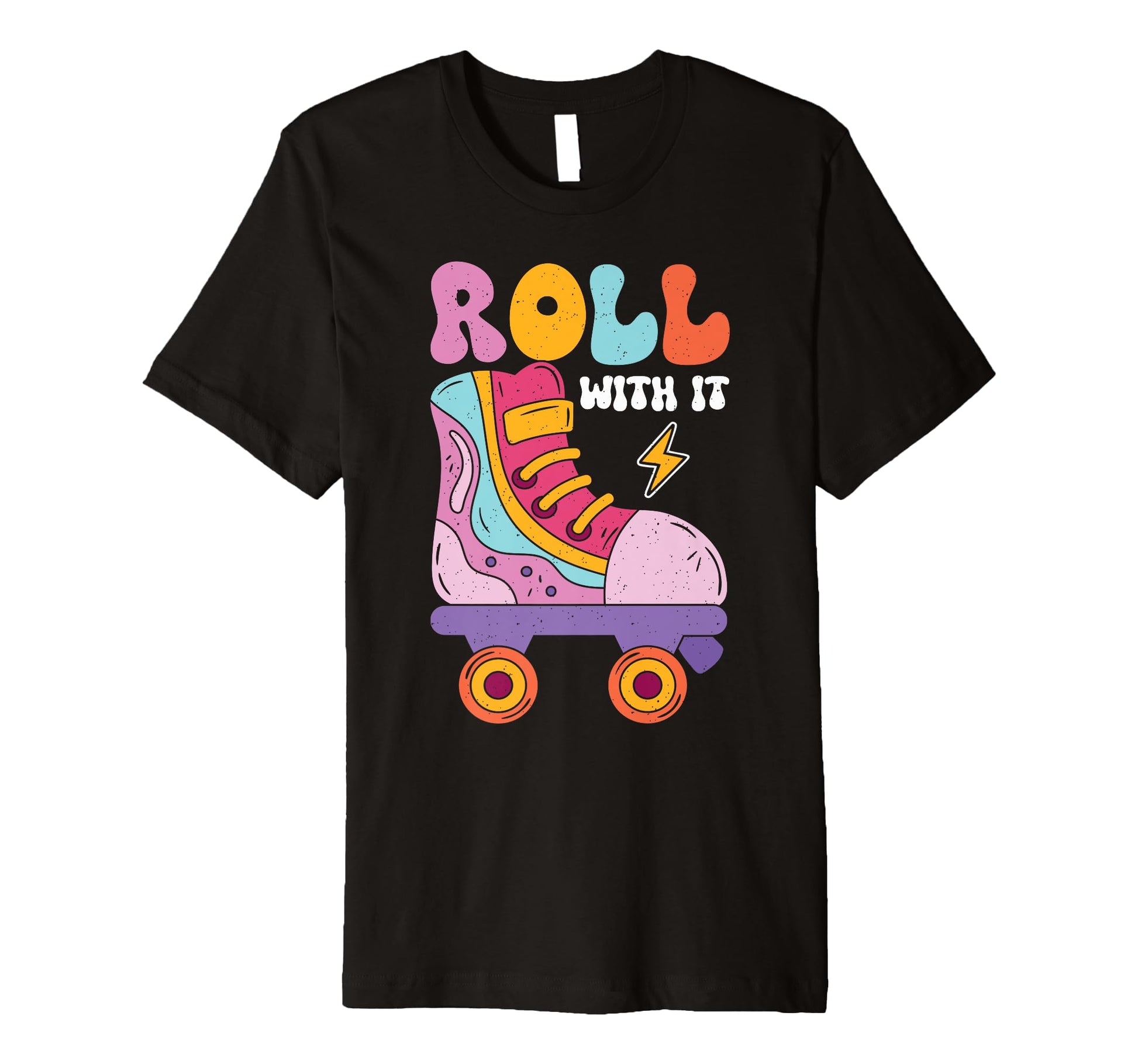 Roller Skating Roller Skate T-Shirt - Trendy Graphic for Adults - T-Shirt, Sweatshirt, Hoodie
