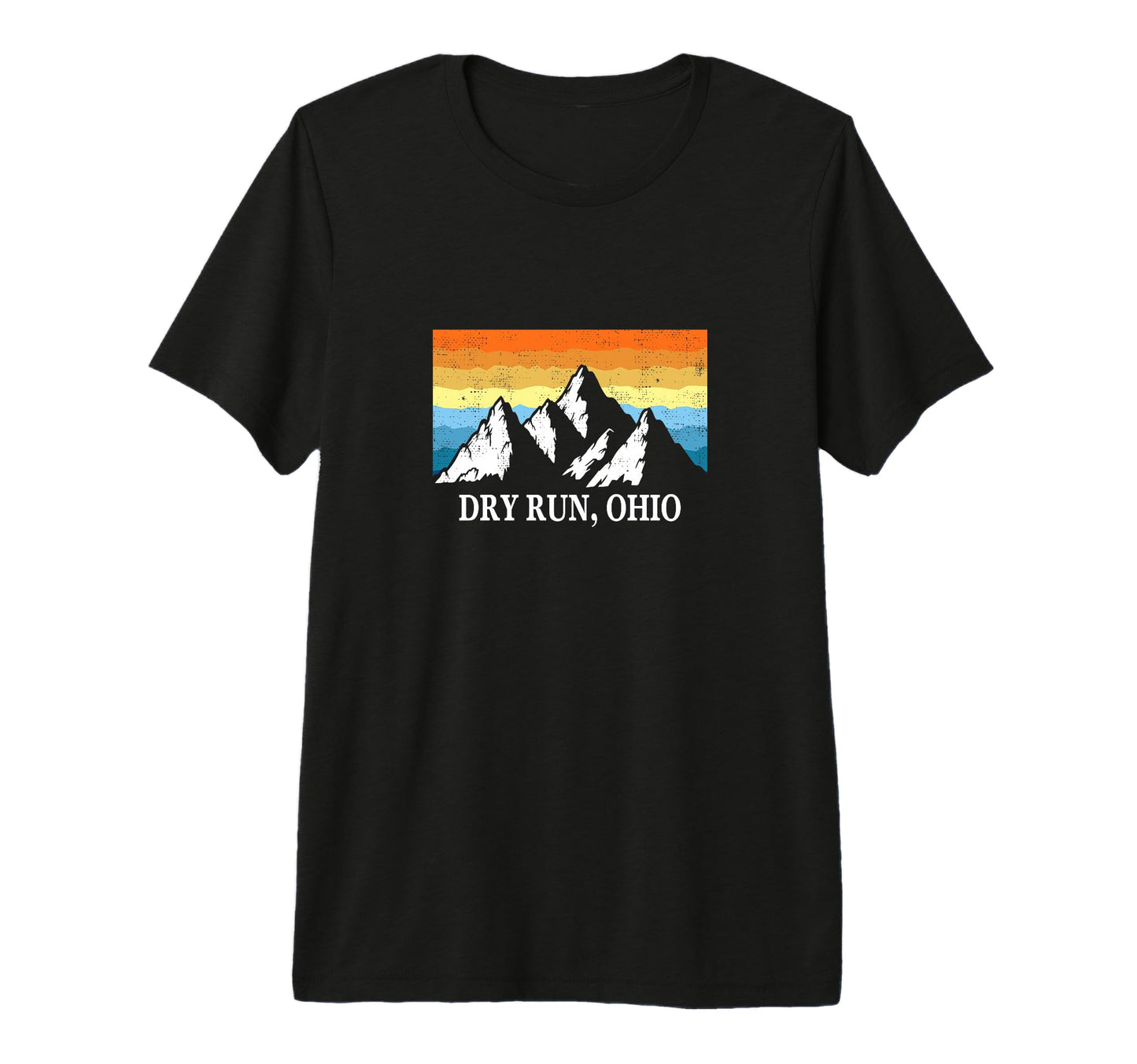 Dry Run Ohio Mountain Hiking T-Shirt - Casual Everyday Wear for Adults - T-Shirt, Sweatshirt, Hoodie
