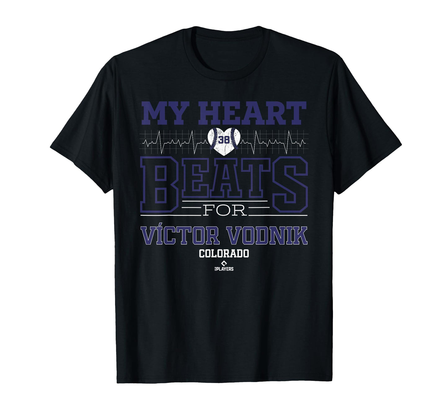 My Heart Beats V Ctor Vodnik Colorado T-Shirt - Unique Graphic for Adults - T-Shirt, Sweatshirt, Hoodie