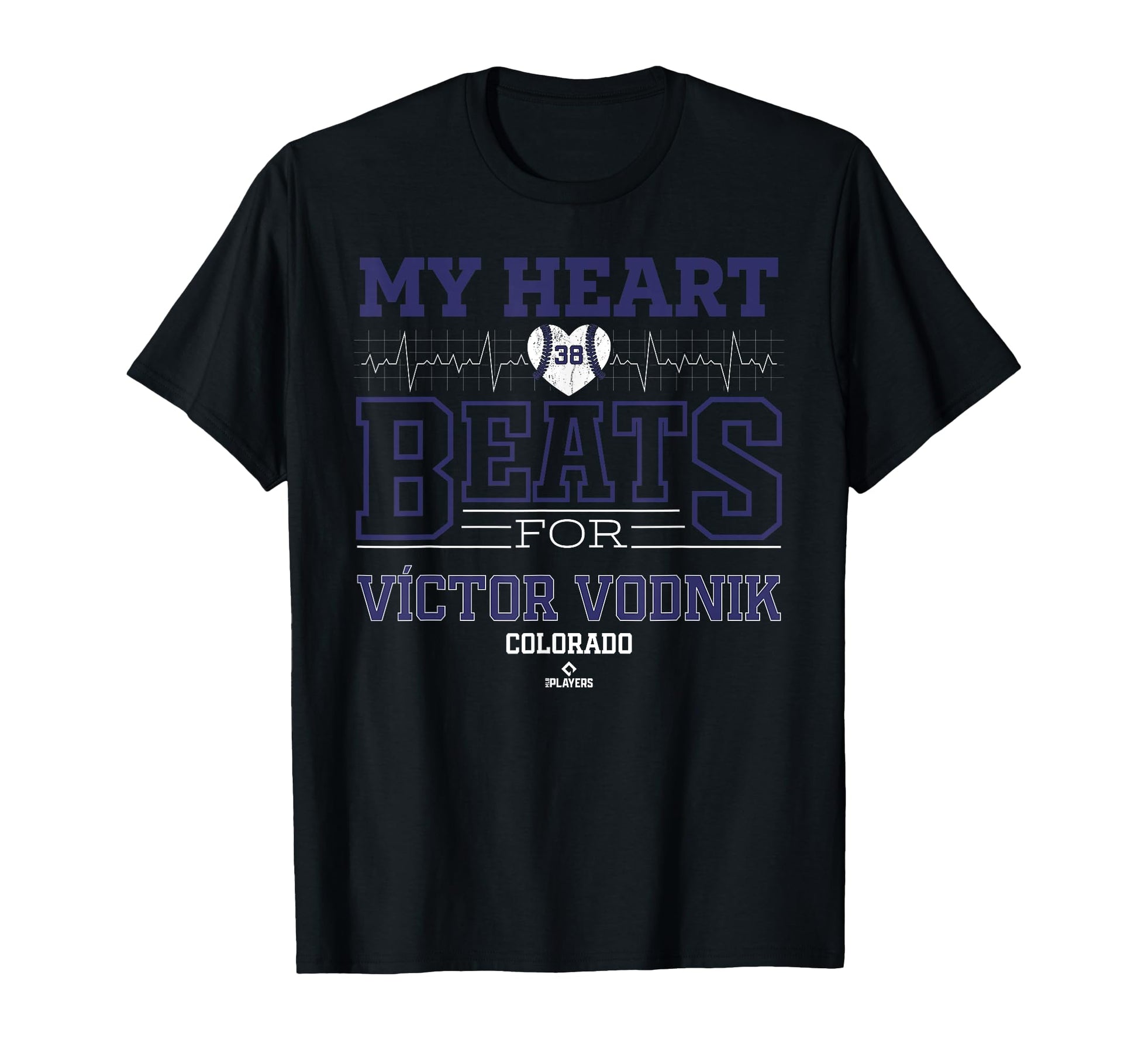 My Heart Beats V Ctor Vodnik Colorado T-Shirt - Unique Graphic for Adults - T-Shirt, Sweatshirt, Hoodie