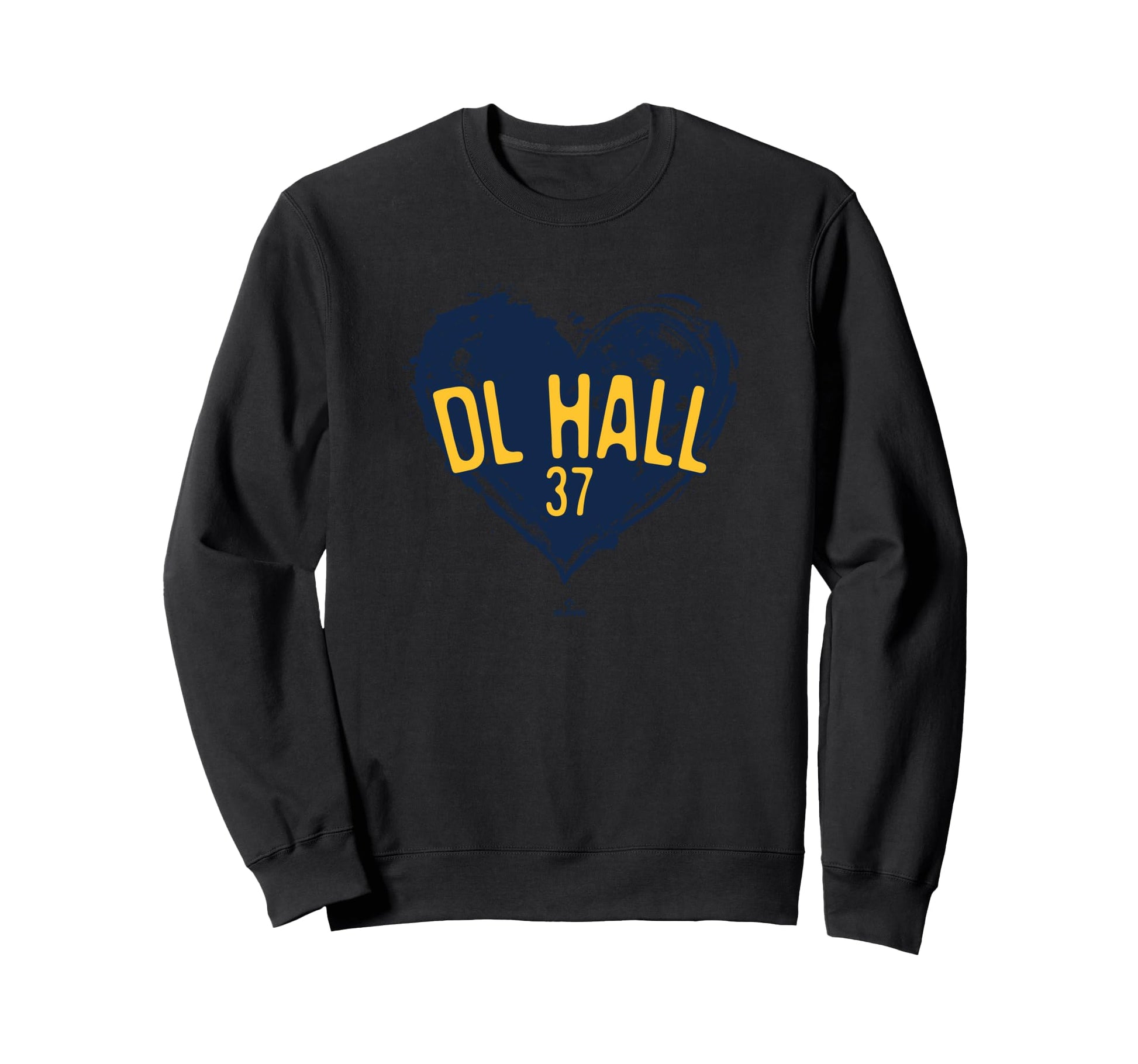 Distressed Heart Dl Hall Milwaukee Sweatshirt - Trendy Graphic Men Women - T-Shirt, Sweatshirt, Hoodie
