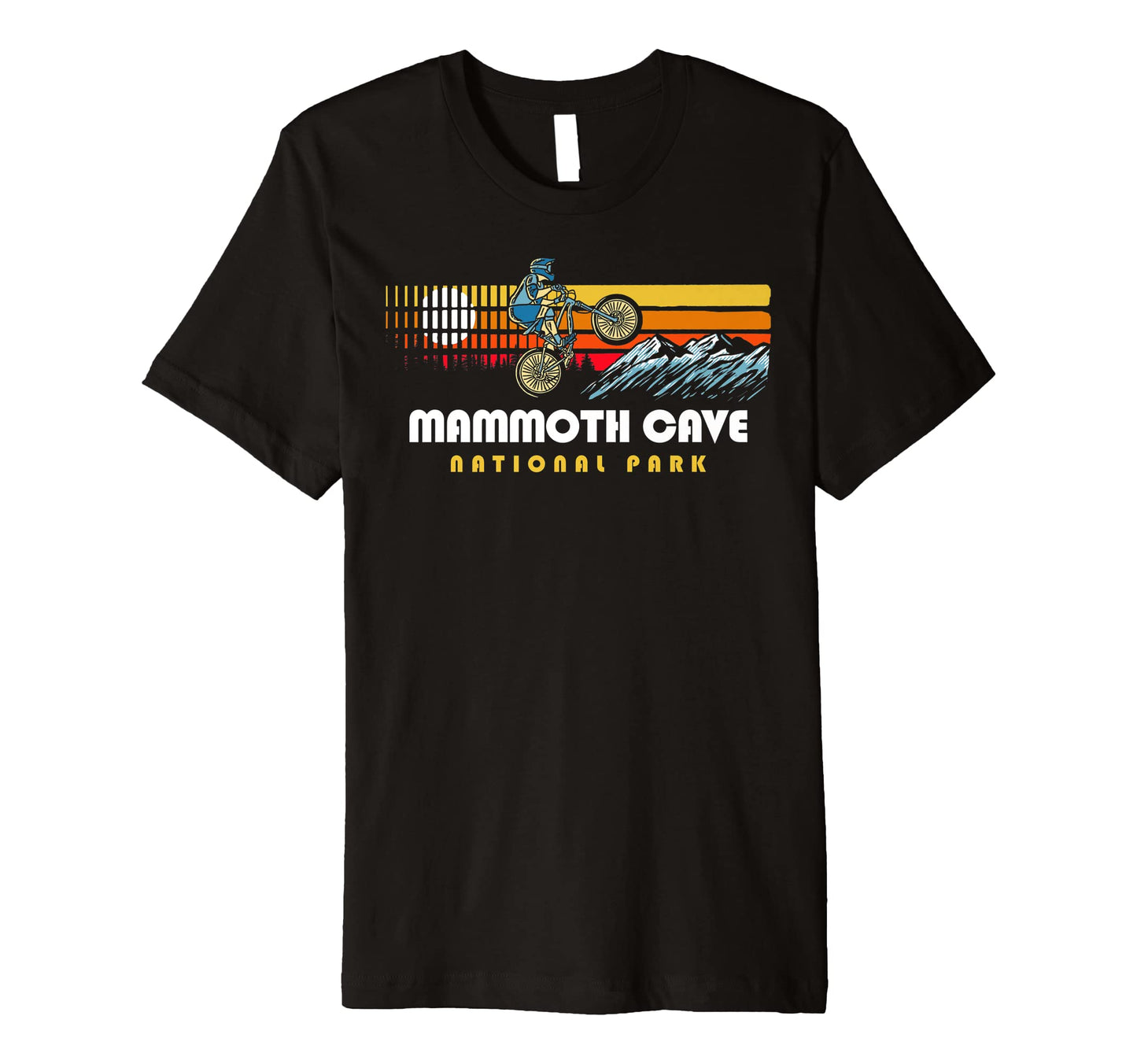 80S Mammoth Cave National Park Mountain T-Shirt - Trendy Graphic Unisex - T-Shirt, Sweatshirt, Hoodie