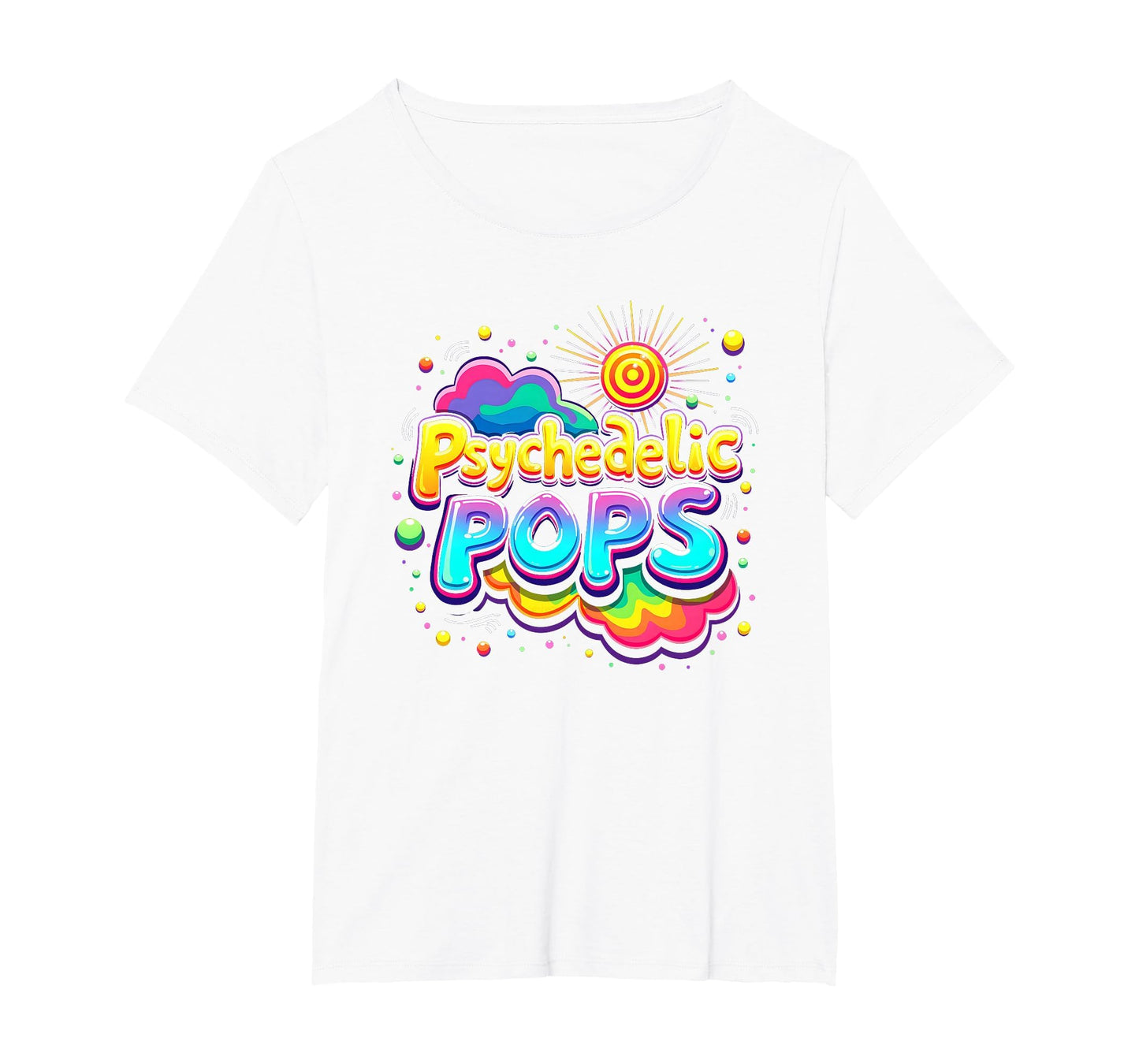 Groovy Dad Psychedelic Pops 60S T-Shirt - Streetwear Style for Adults - T-Shirt, Sweatshirt, Hoodie