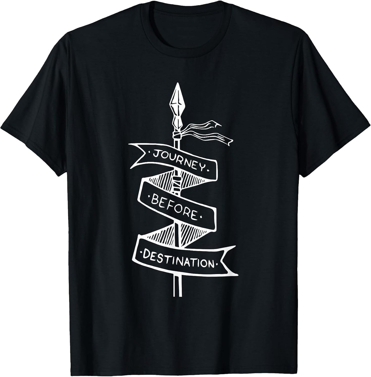 Quote Journey Before Destination Basic Stormlight - Adult & Kids T-Shirts, Sweatshirts & Hoodies apparel design preview 1
