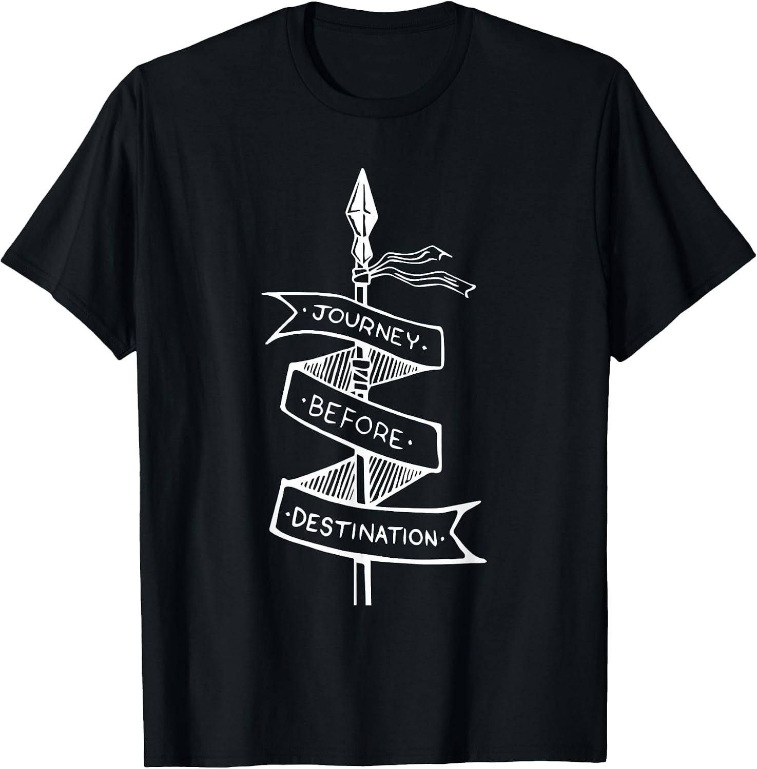 Quote Journey Before Destination Basic Stormlight - Adult & Kids T-Shirts, Sweatshirts & Hoodies apparel design preview 1