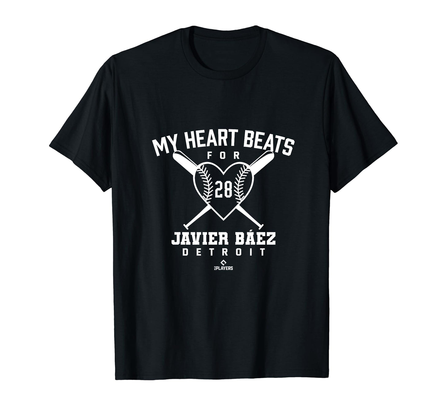 My Heart Beats Javier Baez Baseball T-Shirt - Unique Graphic for Adults - T-Shirt, Sweatshirt, Hoodie