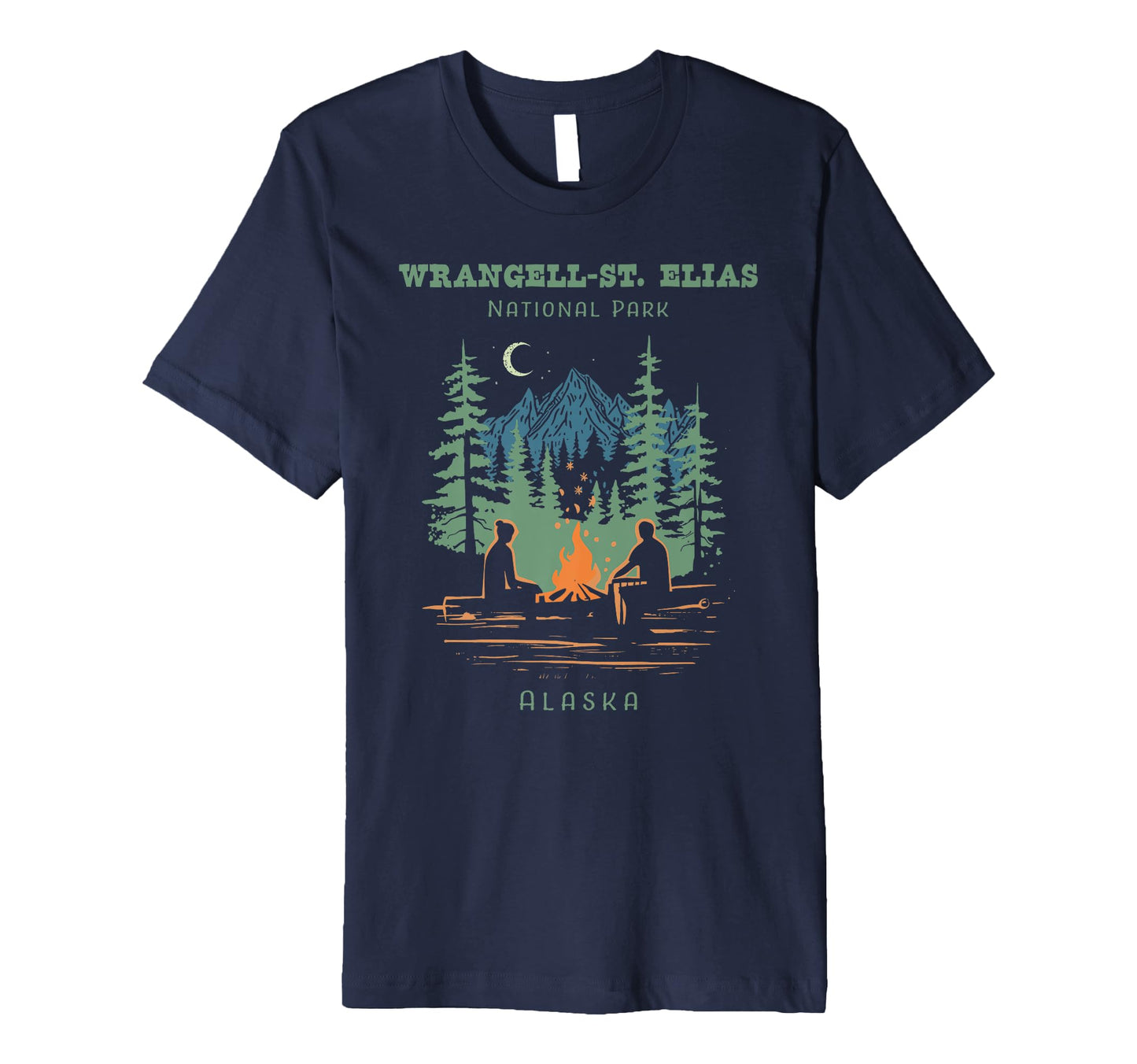 Wrangell St Elias National Park Alaska T-Shirt - Streetwear Style Men Women - T-Shirt, Sweatshirt, Hoodie