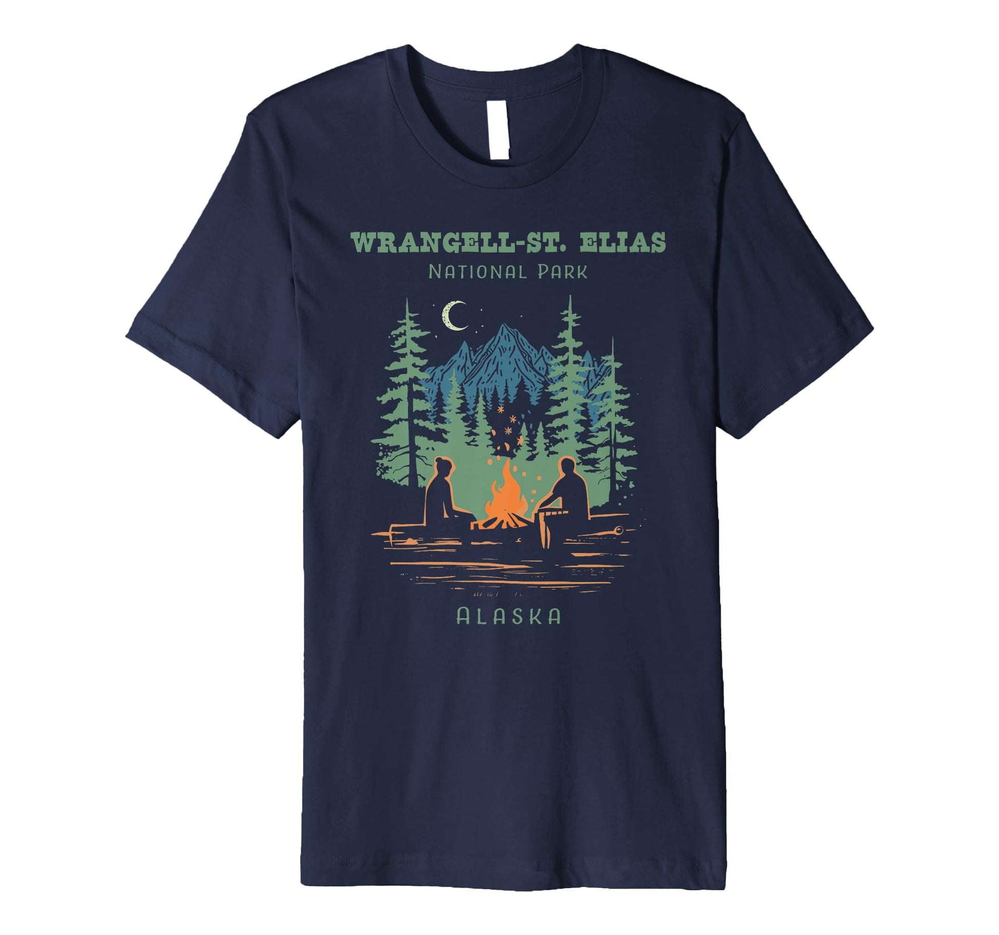 Wrangell St Elias National Park Alaska T-Shirt - Streetwear Style Men Women - T-Shirt, Sweatshirt, Hoodie