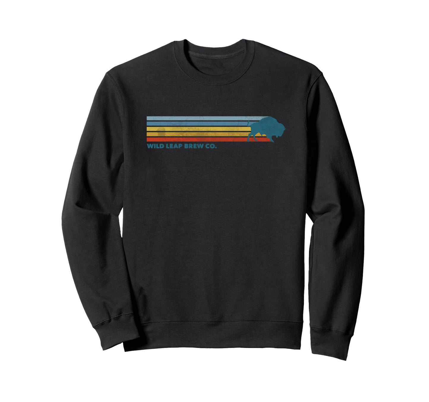 Distressed Stripes Sweatshirt - Unique Graphic for Adults - T-Shirt, Sweatshirt, Hoodie