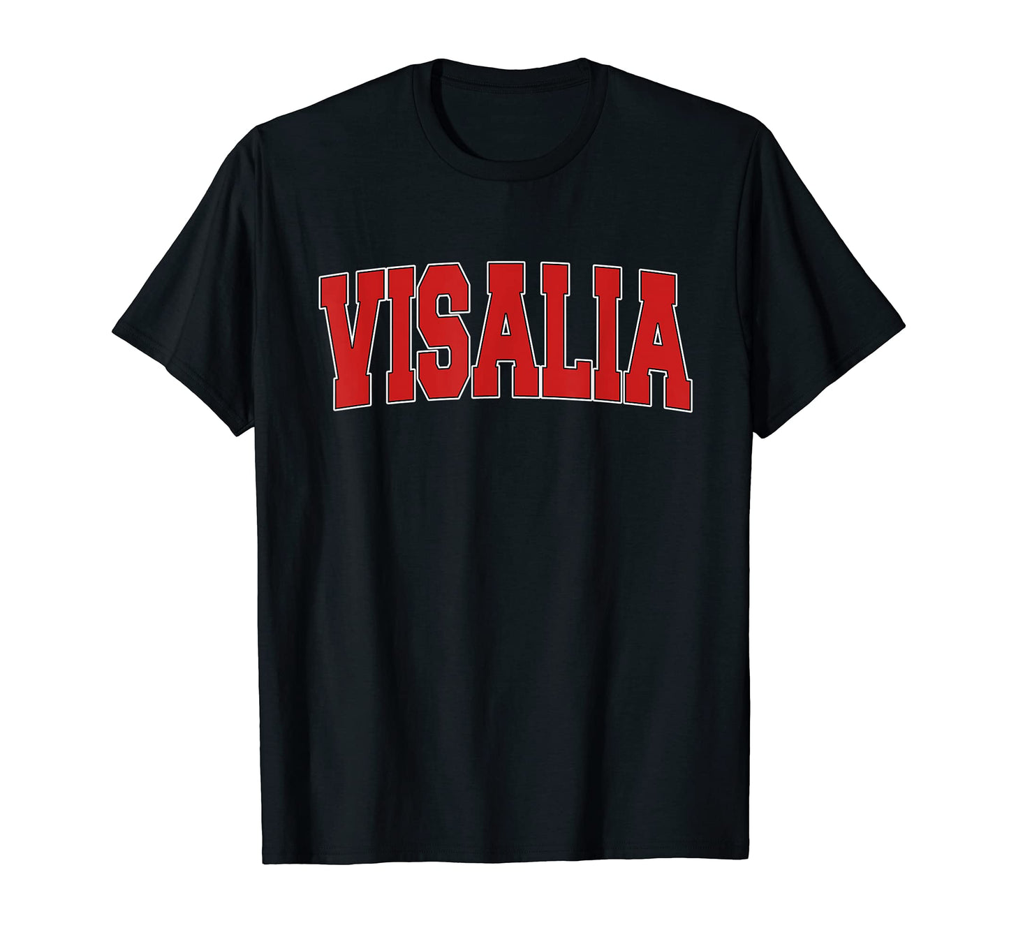 Visalia Ca California Varsity Usa Sports T-Shirt - Unique Graphic Men Women - T-Shirt, Sweatshirt, Hoodie