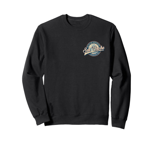 2 Sided San Onofre Longboard Only Wave Sweatshirt - Graphic Print Unisex - T-Shirt, Sweatshirt, Hoodie