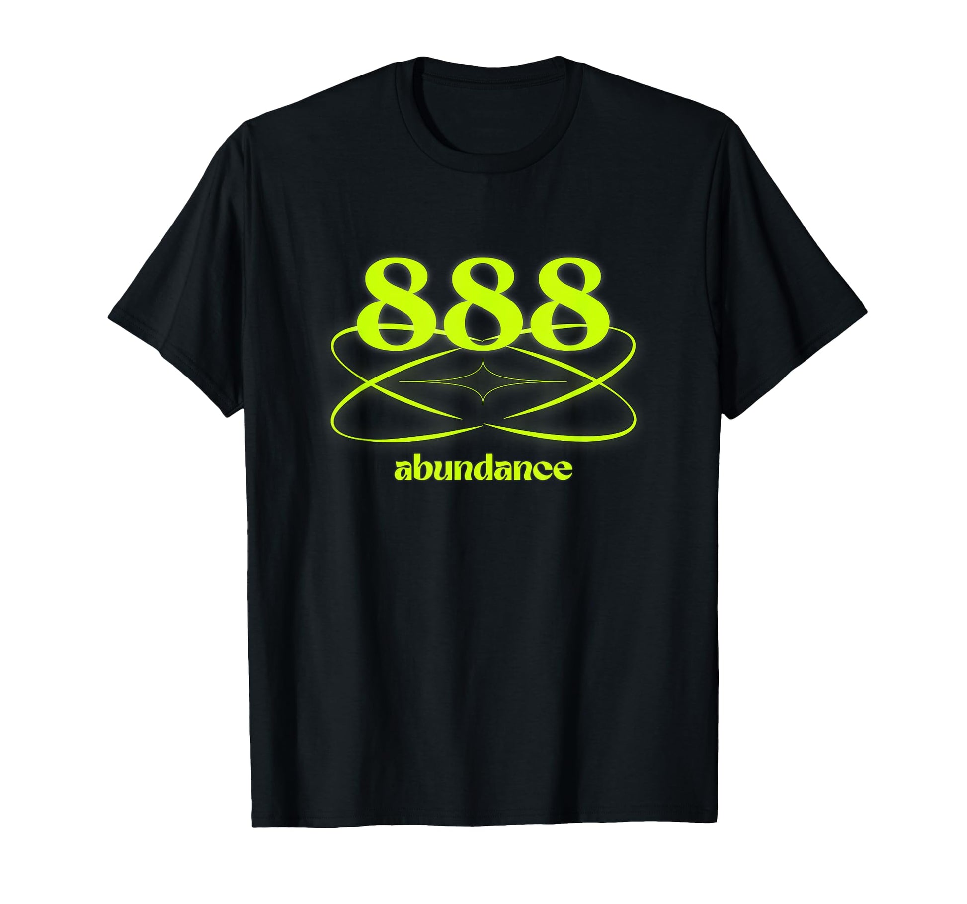 888 Angel Numbers Abundance Y2K T-Shirt - Trendy Graphic for Adults - T-Shirt, Sweatshirt, Hoodie