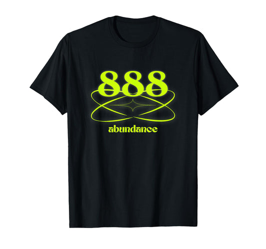 888 Angel Numbers Abundance Y2K T-Shirt - Trendy Graphic for Adults - T-Shirt, Sweatshirt, Hoodie