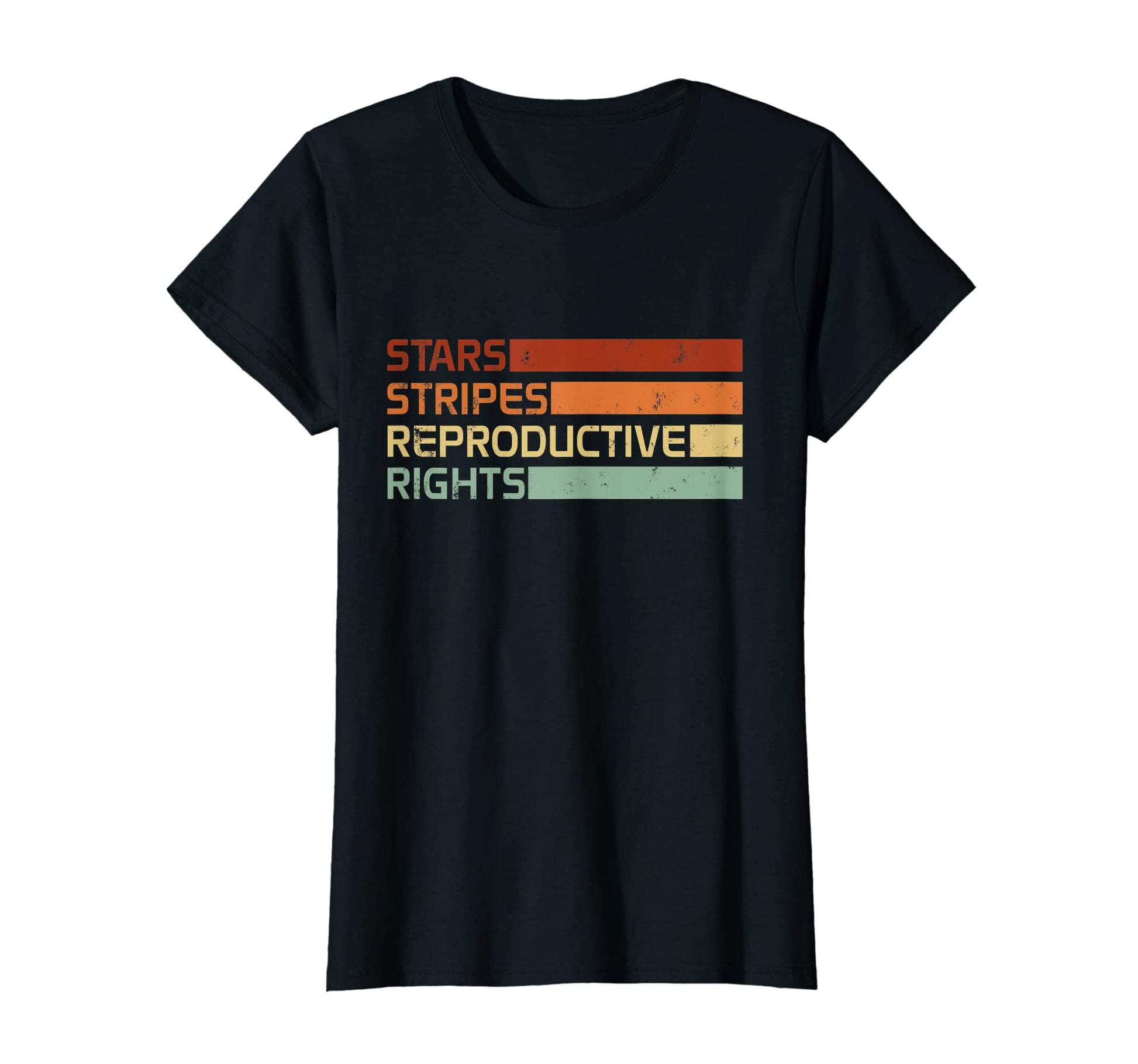 Womens Stars Stripes Reproductive Rights T-Shirt - Minimalist Print Unisex - T-Shirt, Sweatshirt, Hoodie